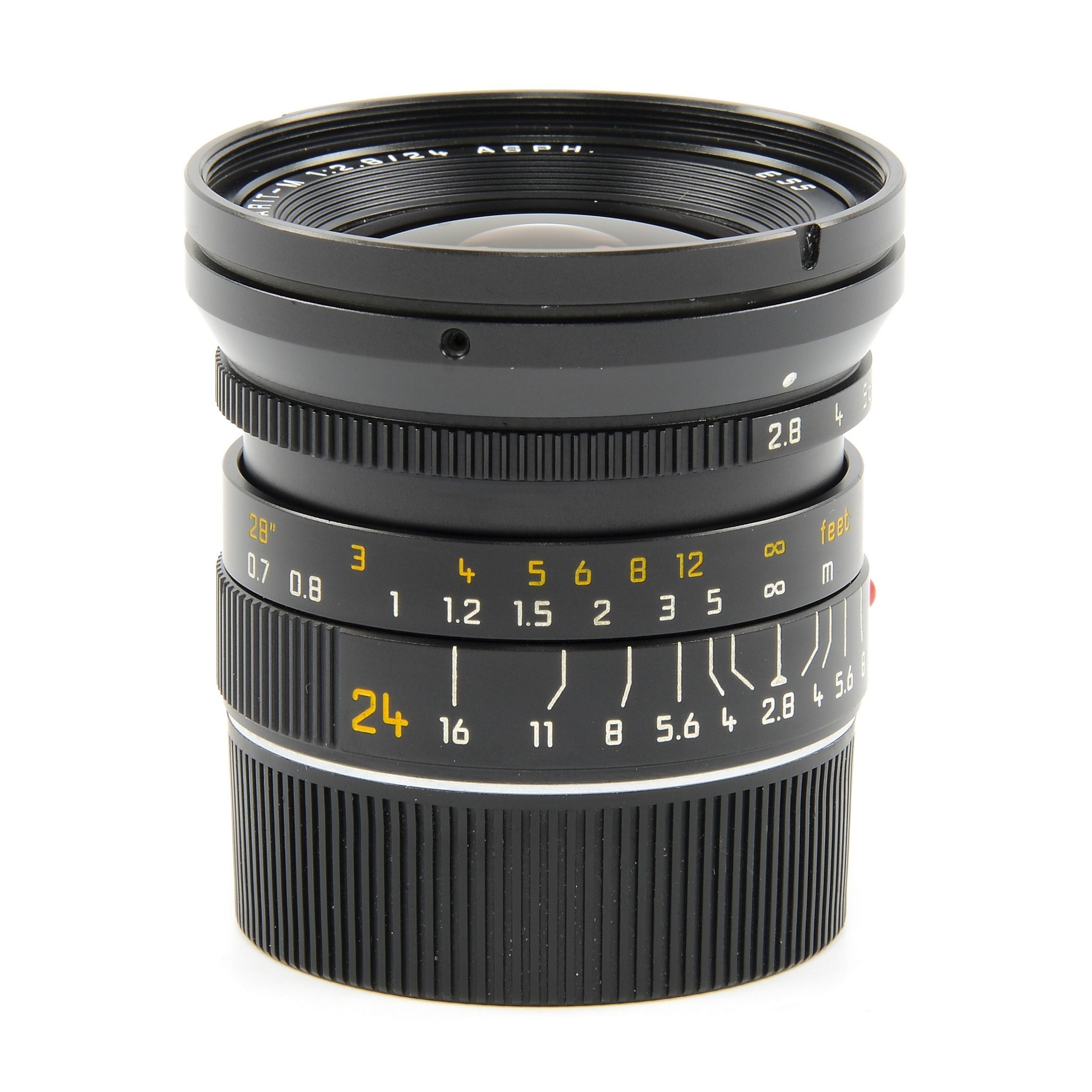 Leica 24mm f2.8 Elmarit-M ASPH Zwart + Doos