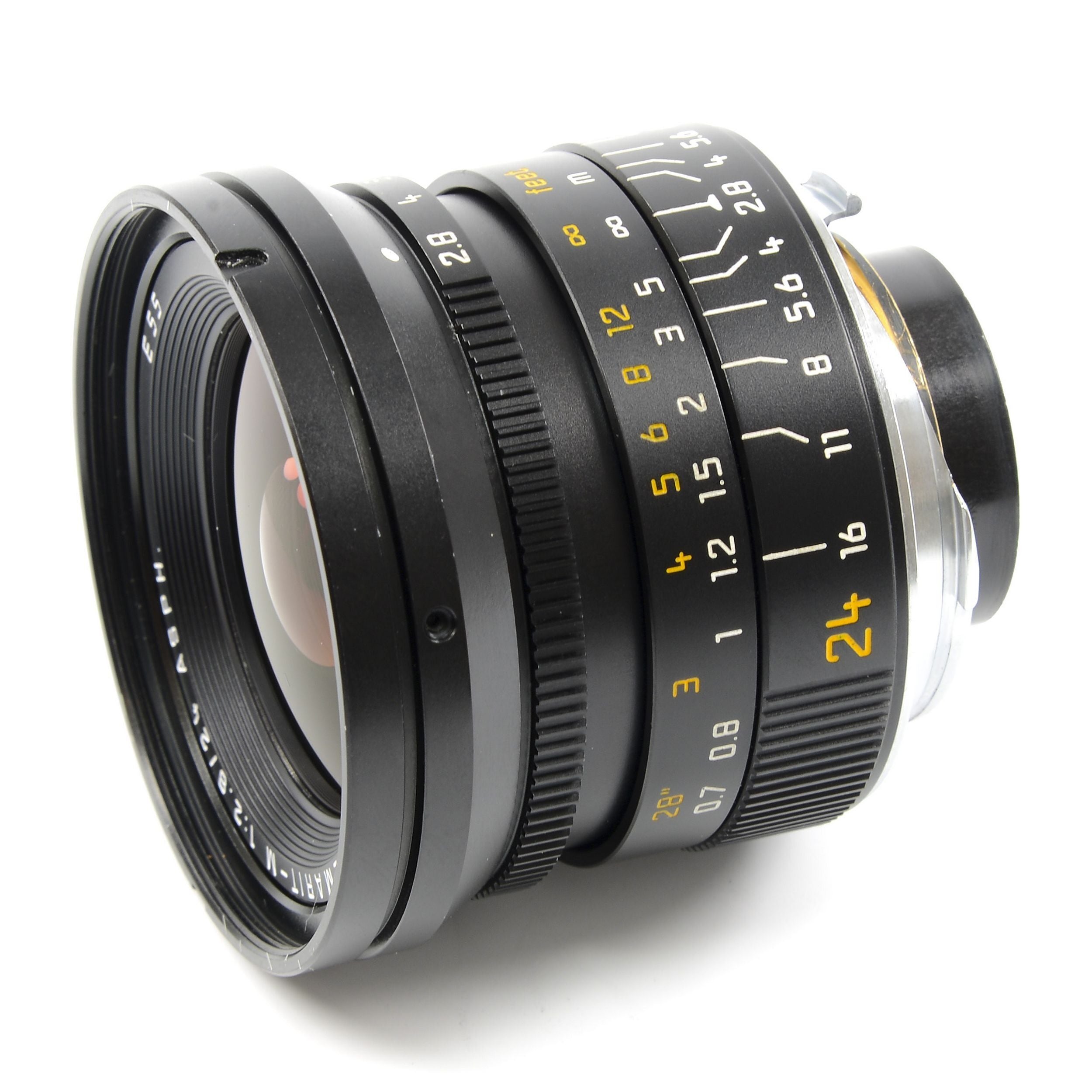 Leica 24mm f2.8 Elmarit-M ASPH Zwart + Doos