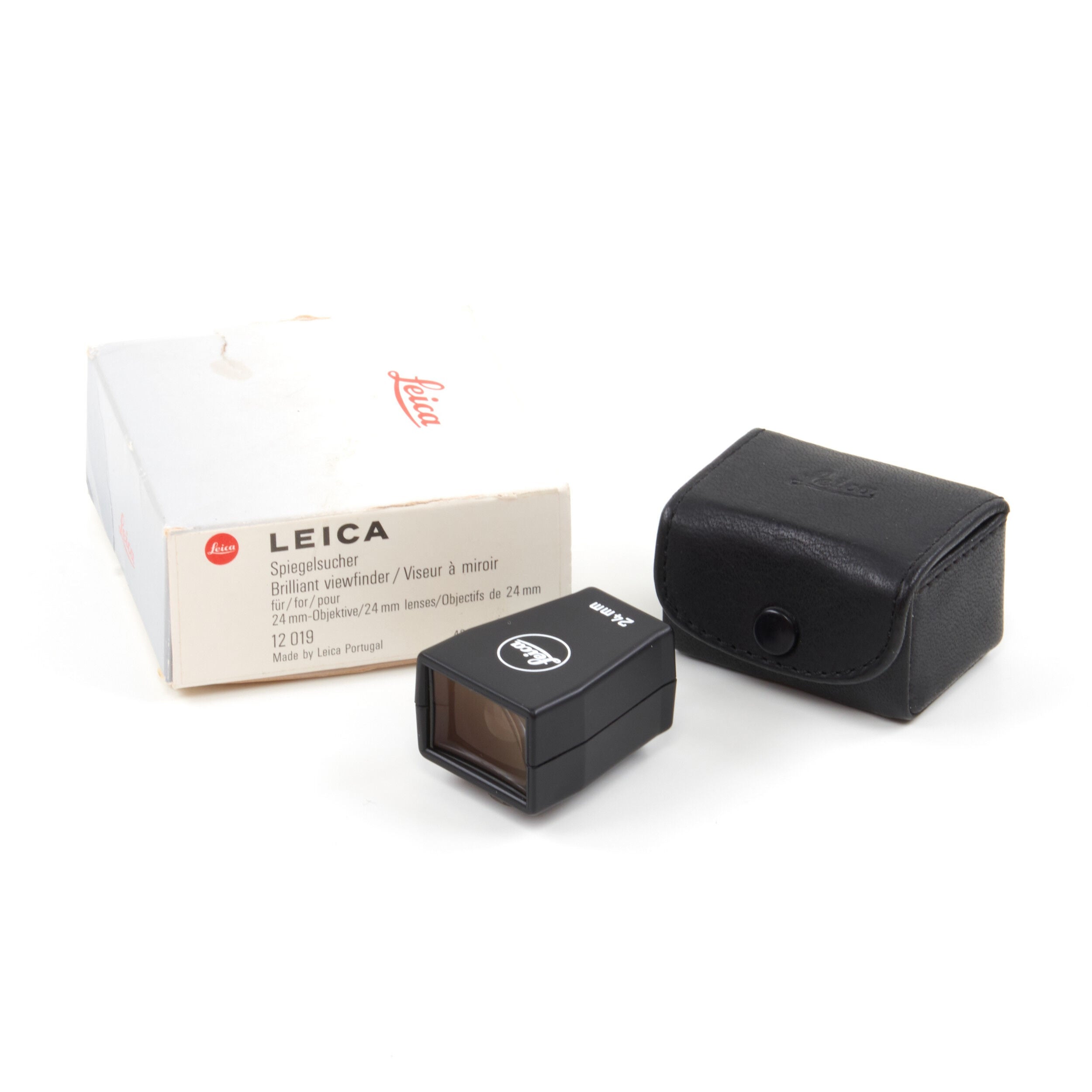 Leica 24mm Zoeker + Doos