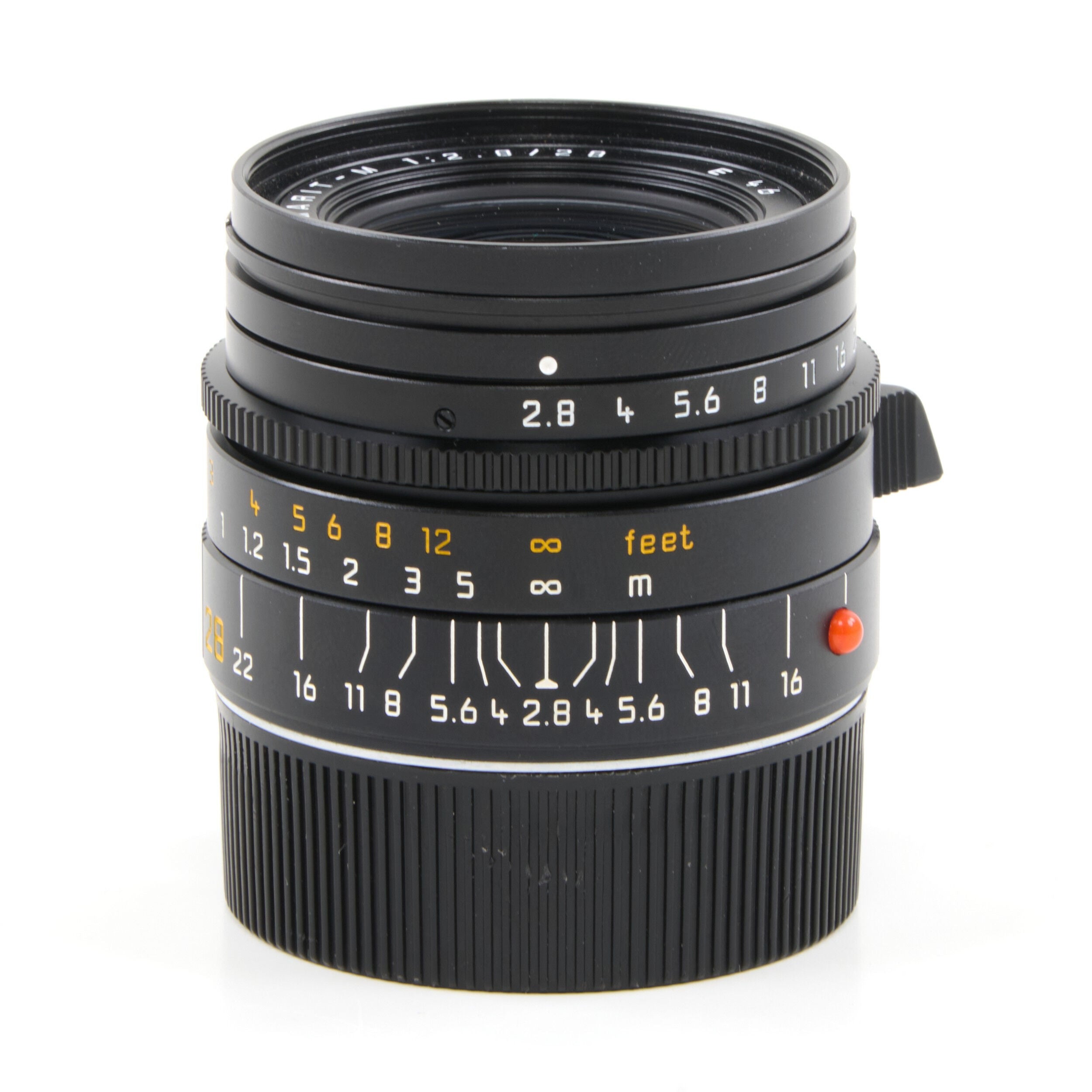 Leica 28mm f2.8 Elmarit-M Pre-ASPH + Doos