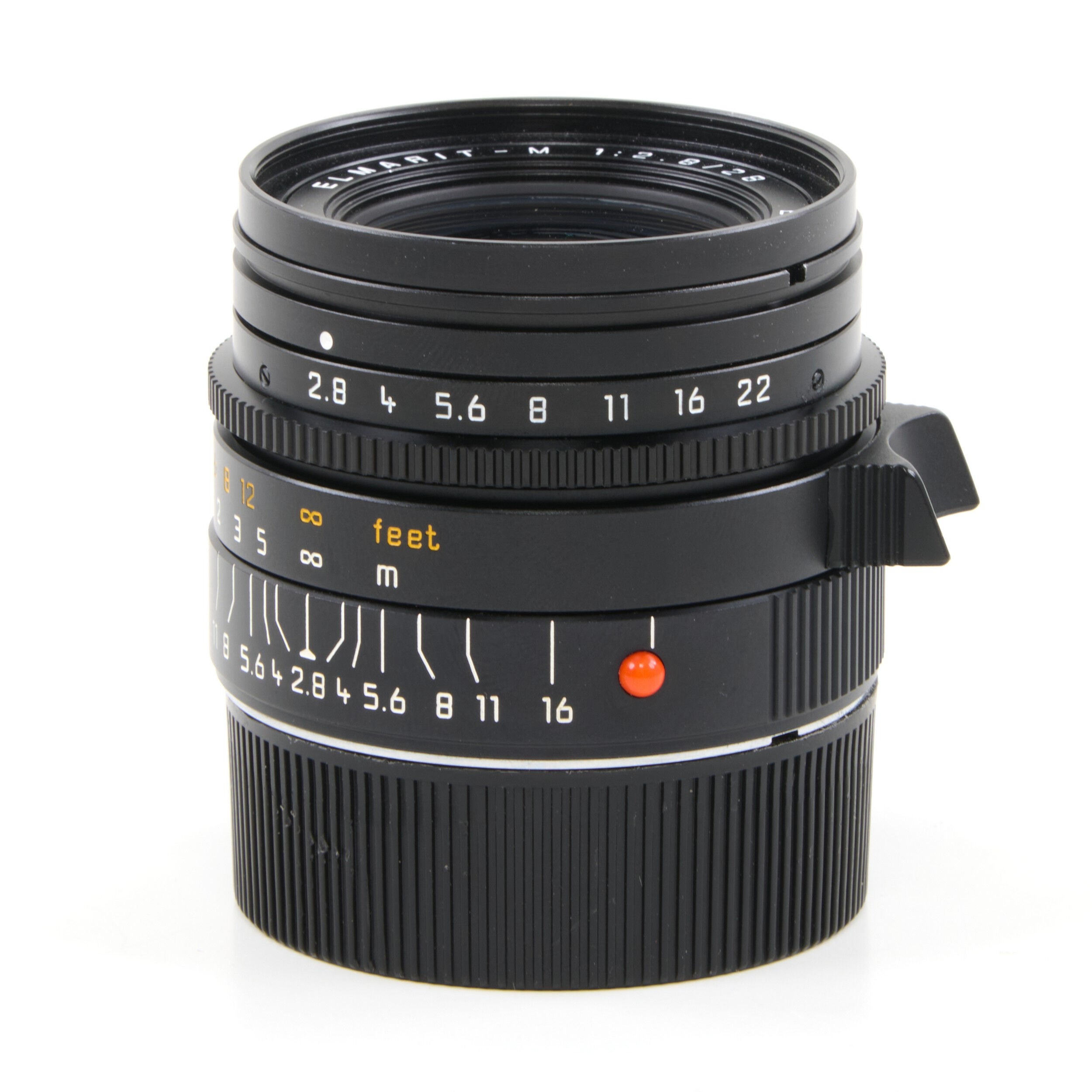 Leica 28mm f2.8 Elmarit-M Pre-ASPH + Doos