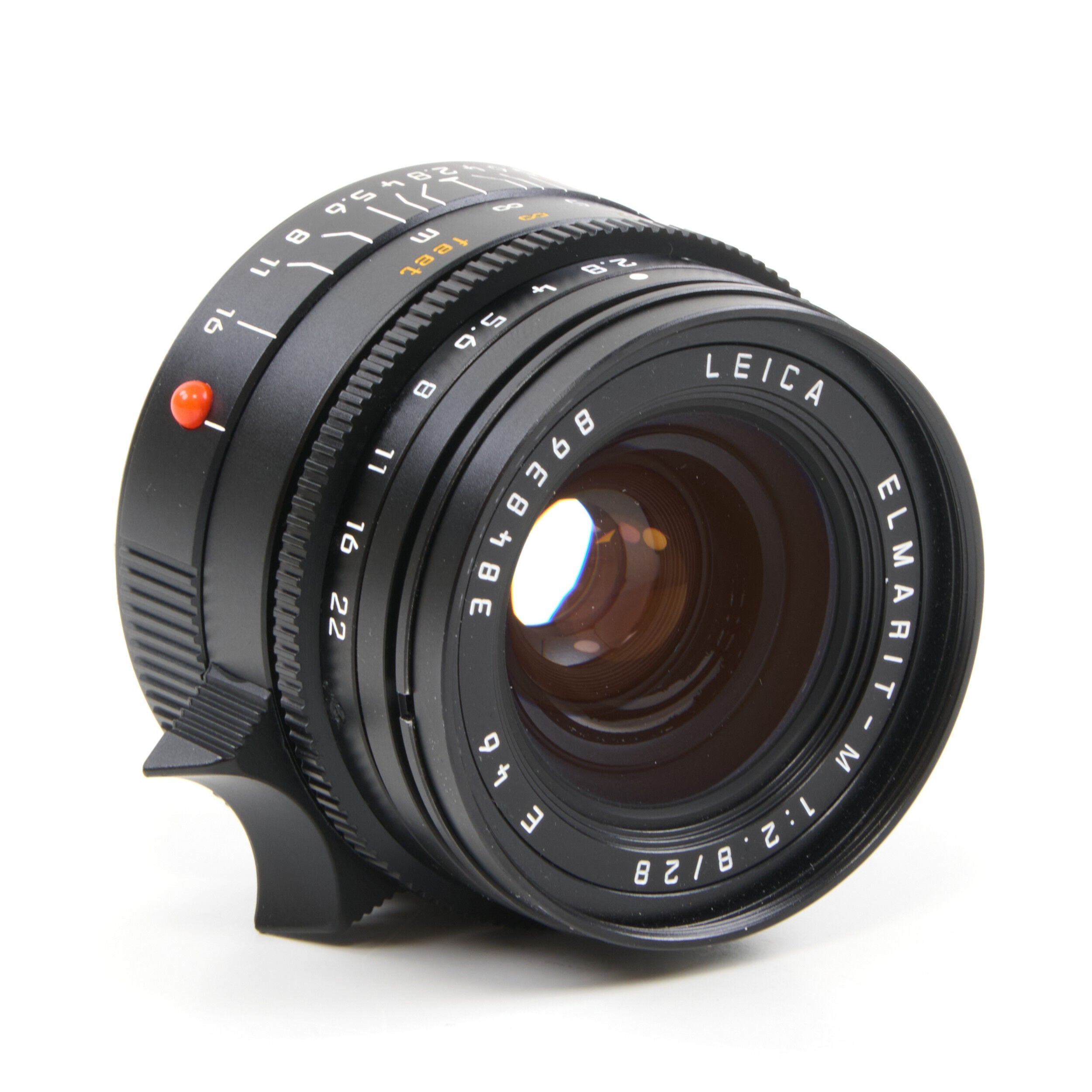 Leica 28mm f2.8 Elmarit-M Pre-ASPH + Doos
