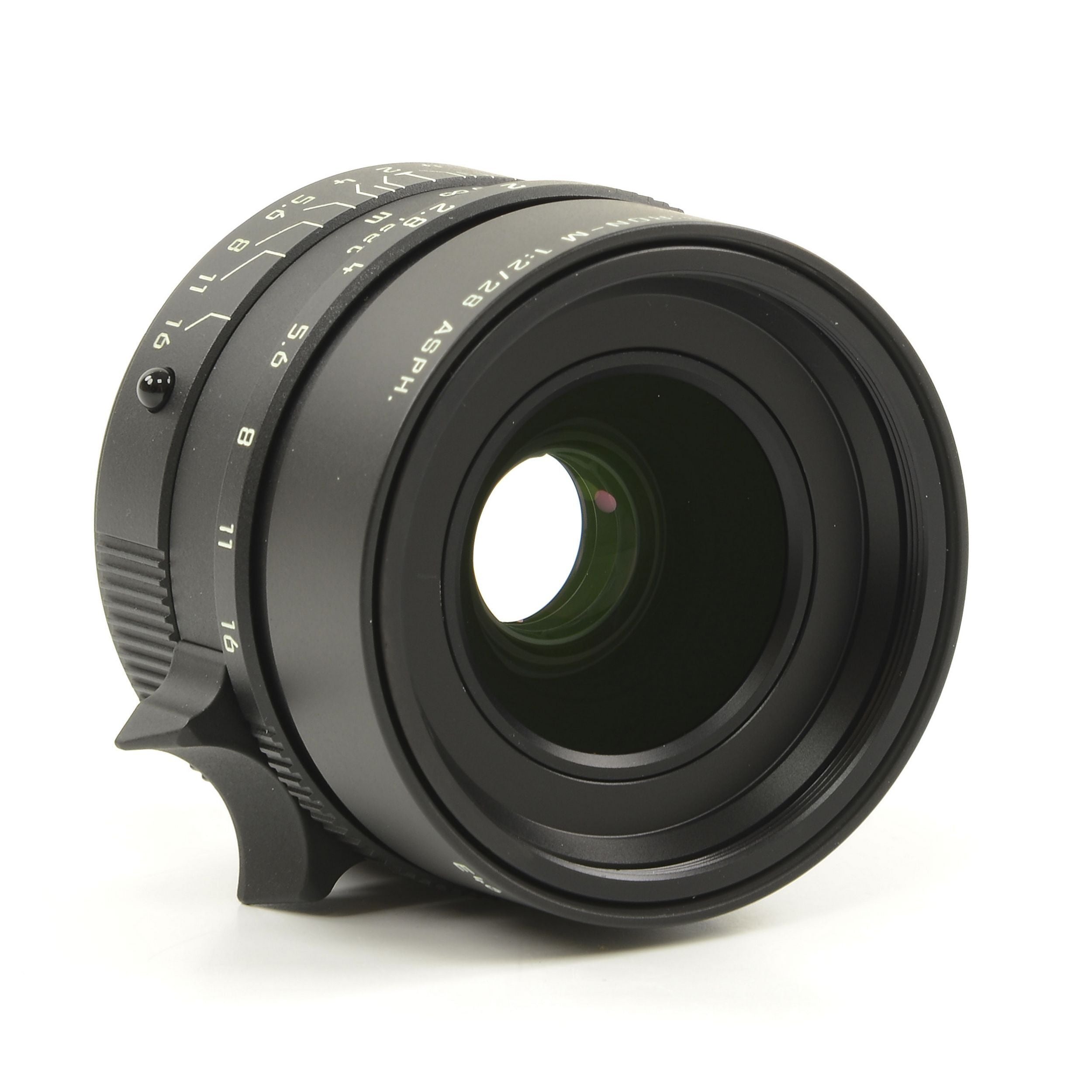 Leica 28mm f2 Summicron-M Matt Black Paint + Doos