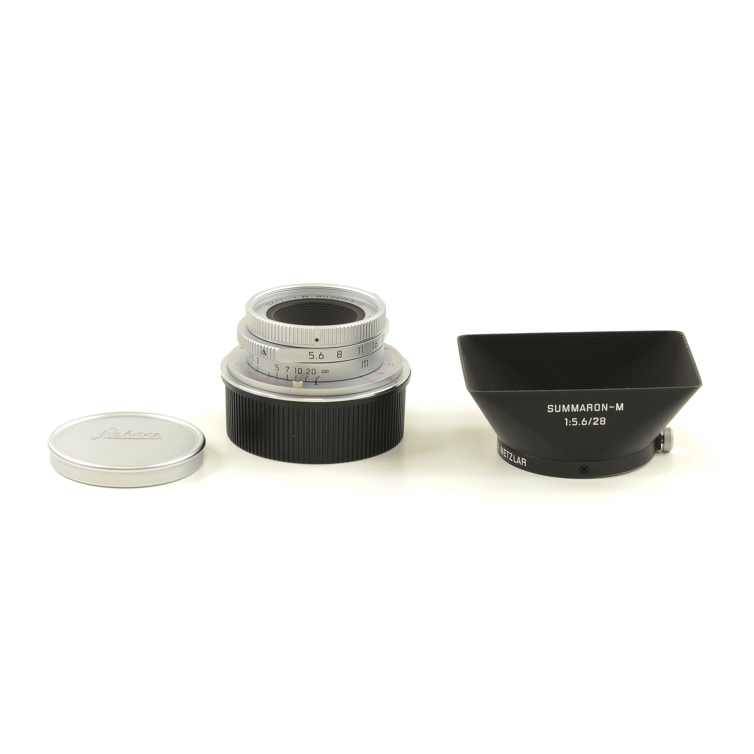 Leica 28mm f5.6 Summaron-M + Doos