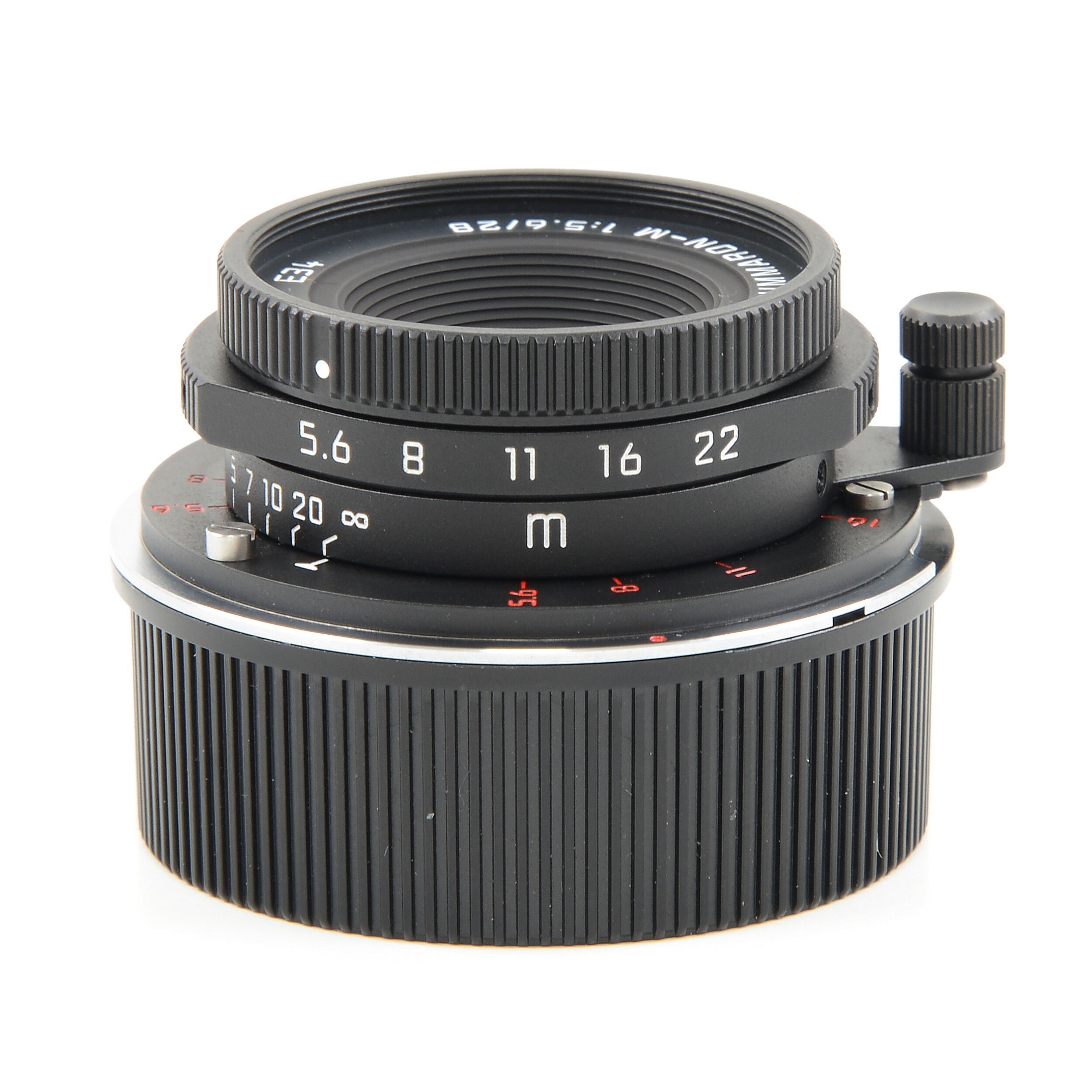 Leica 28mm f5.6 Summaron-M Matte Black Paint + Doos