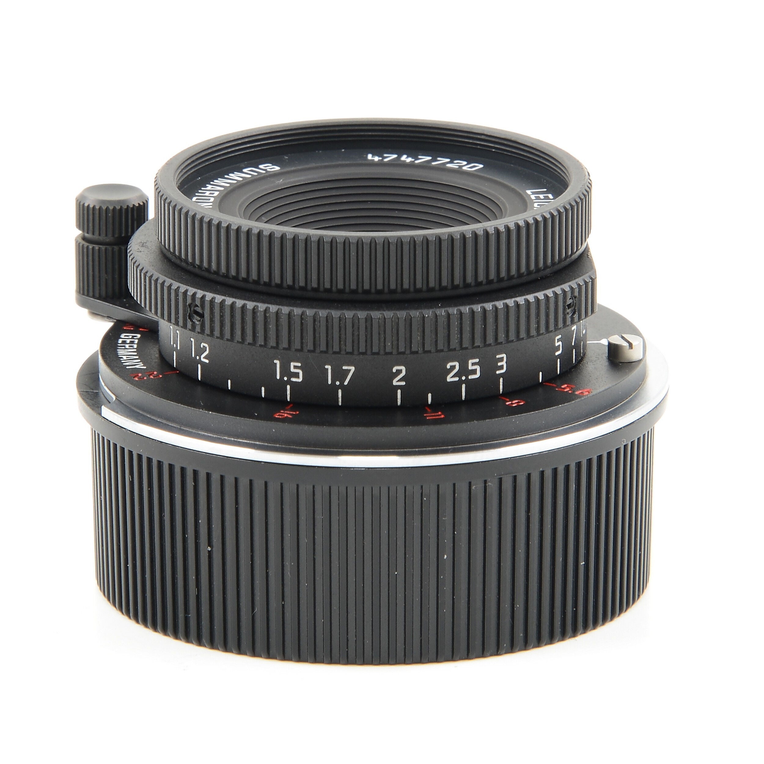 Leica 28mm f5.6 Summaron-M Matte Black Paint + Doos