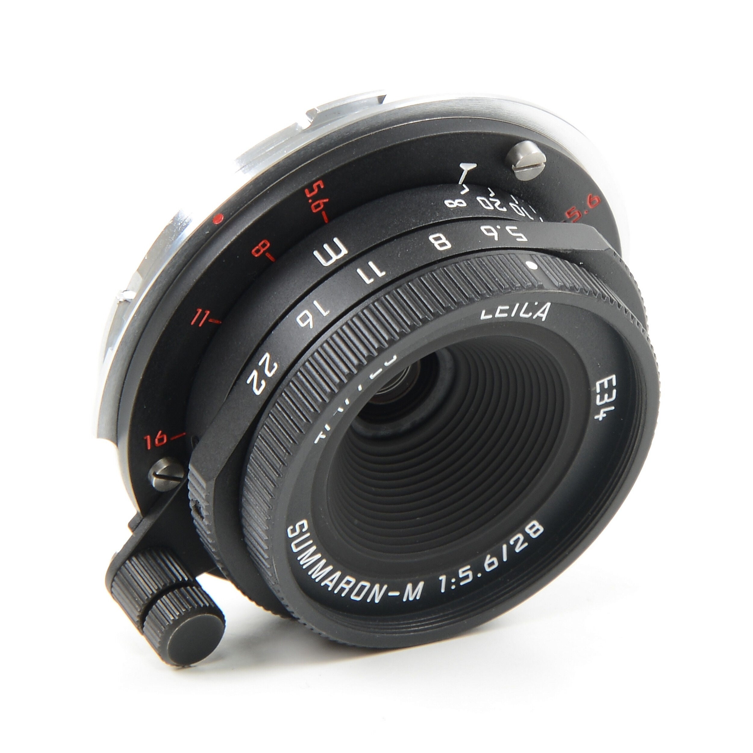 Leica 28mm f5.6 Summaron-M Matte Black Paint + Doos