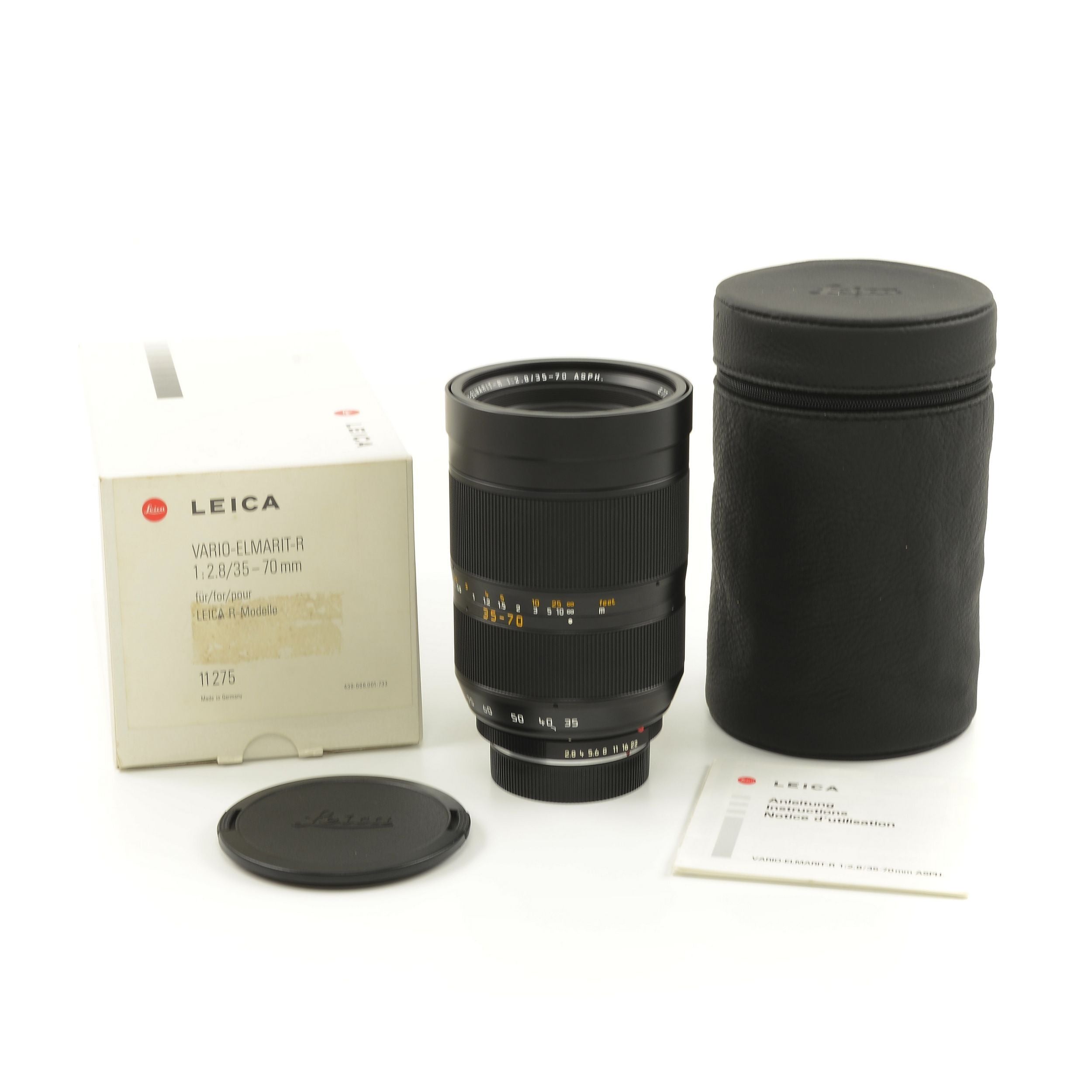 Leica 35-70mm f2.8 Vario-Elmarit-R ASPH + Doos