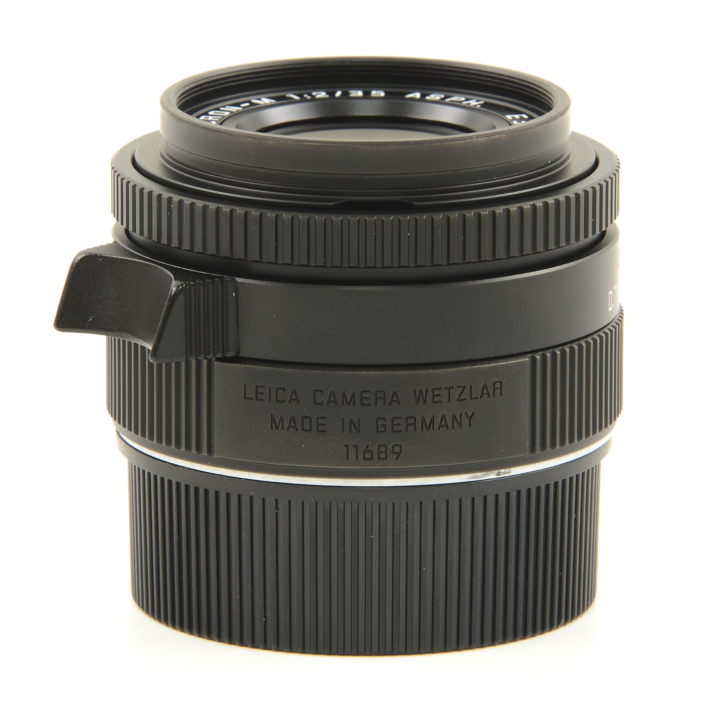 Leica 35mm f2 Summicron-M ASPH Limited Edition Zwart Chroom + Doos