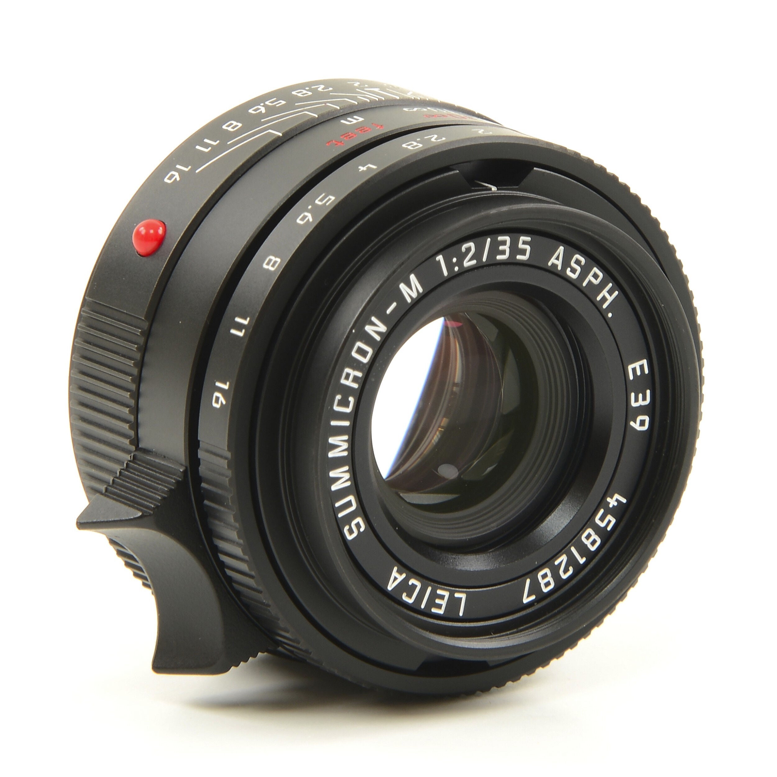 Leica 35mm f2 Summicron-M ASPH Limited Edition Zwart Chroom + Doos