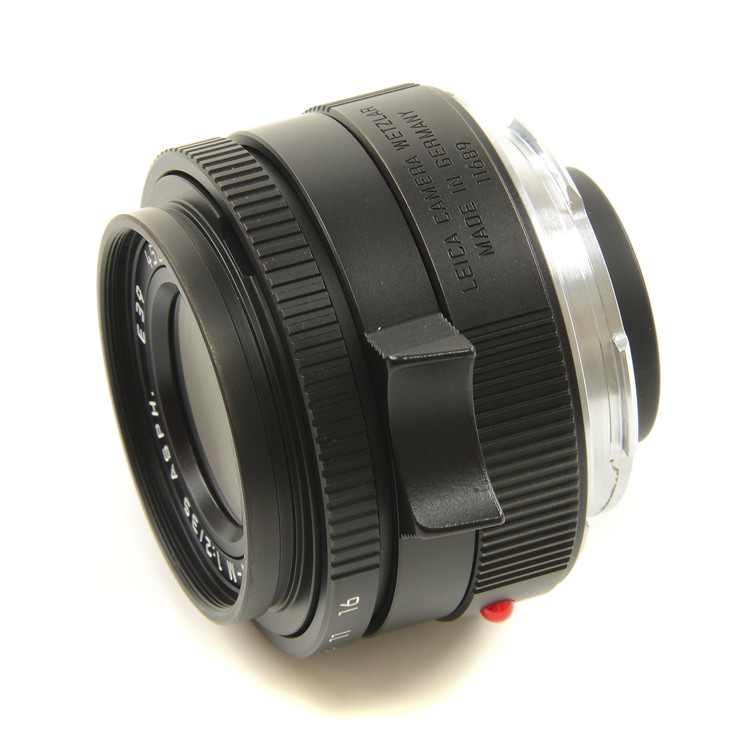 Leica 35mm f2 Summicron-M ASPH Limited Edition Zwart Chroom + Doos