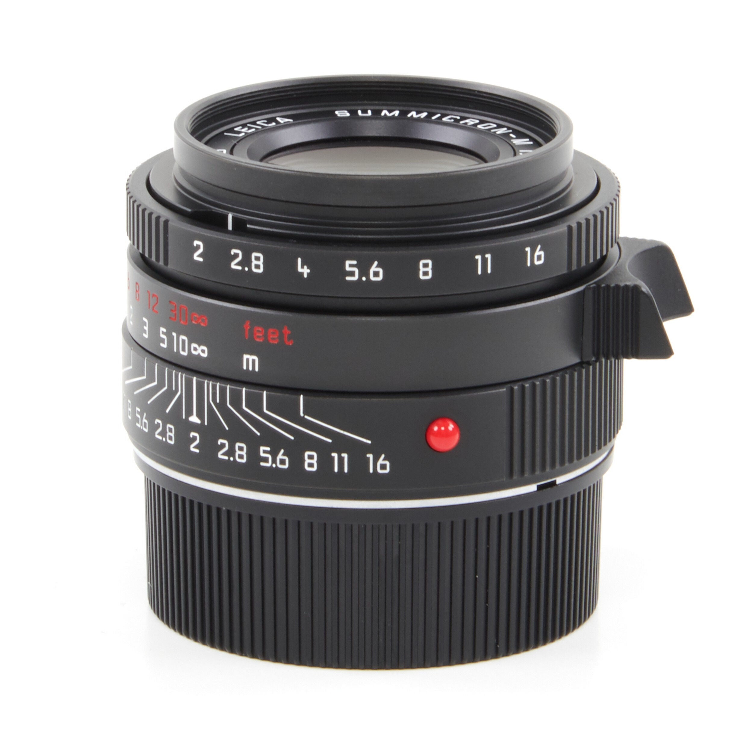 Leica 35mm f2 Summicron-M ASPH Limited Edition Zwart Chroom + Doos