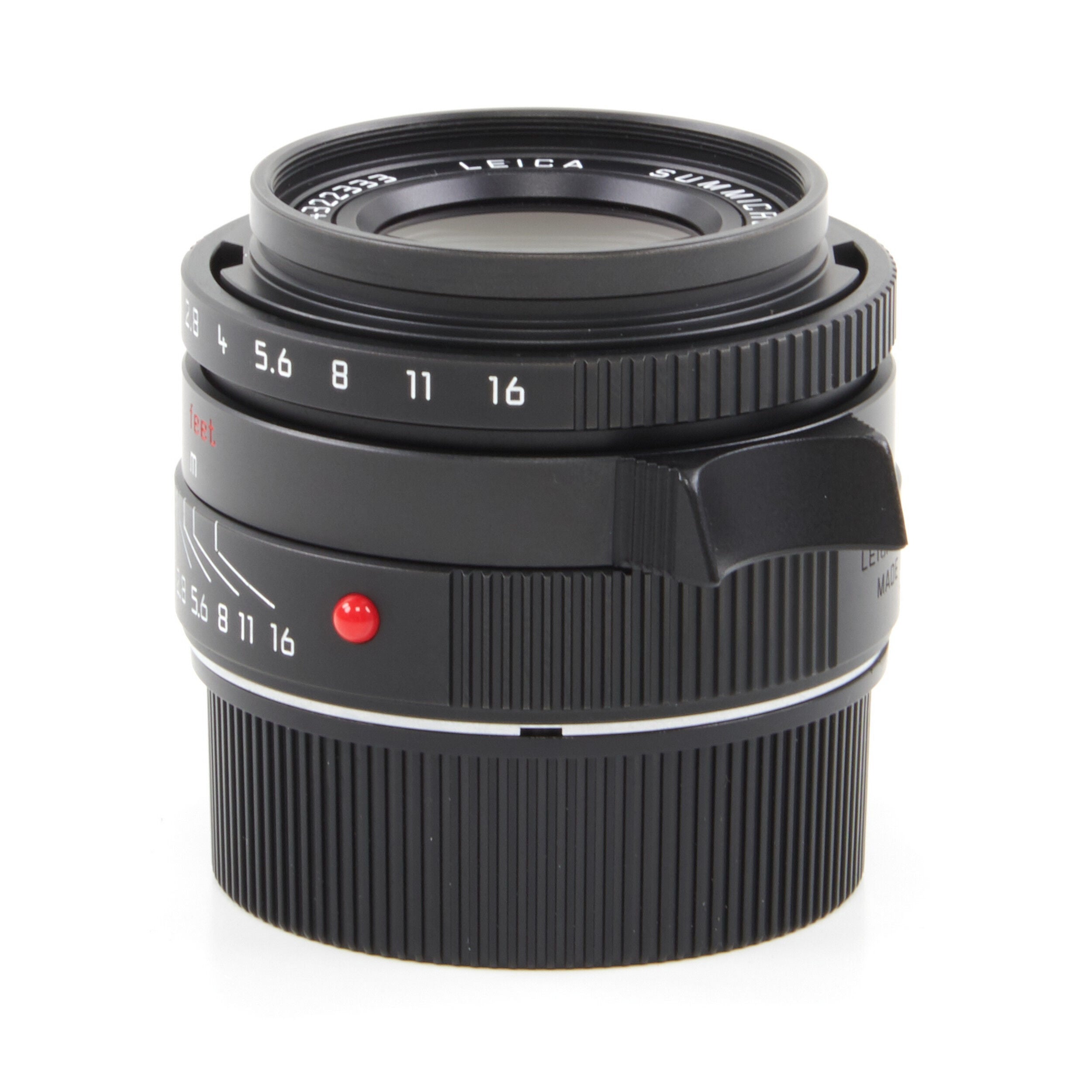 Leica 35mm f2 Summicron-M ASPH Limited Edition Zwart Chroom + Doos