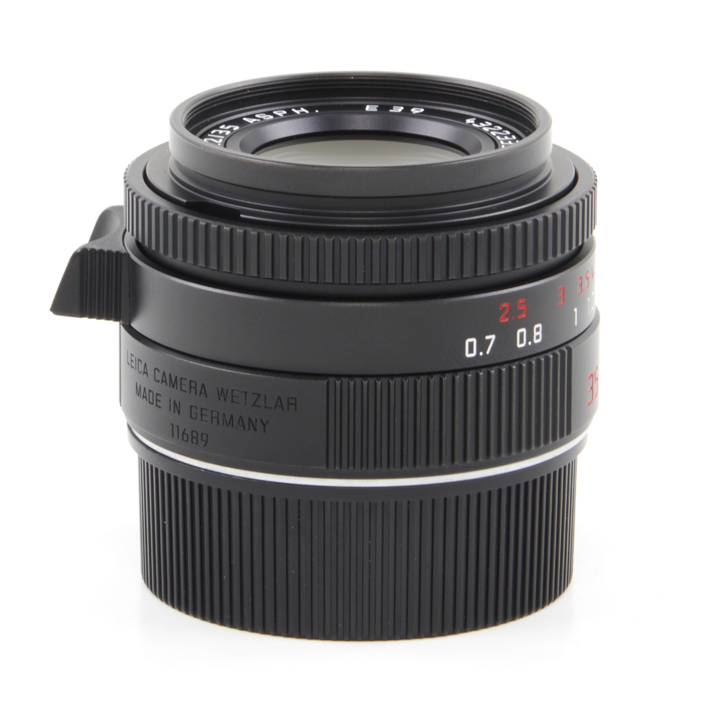 Leica 35mm f2 Summicron-M ASPH Limited Edition Zwart Chroom + Doos