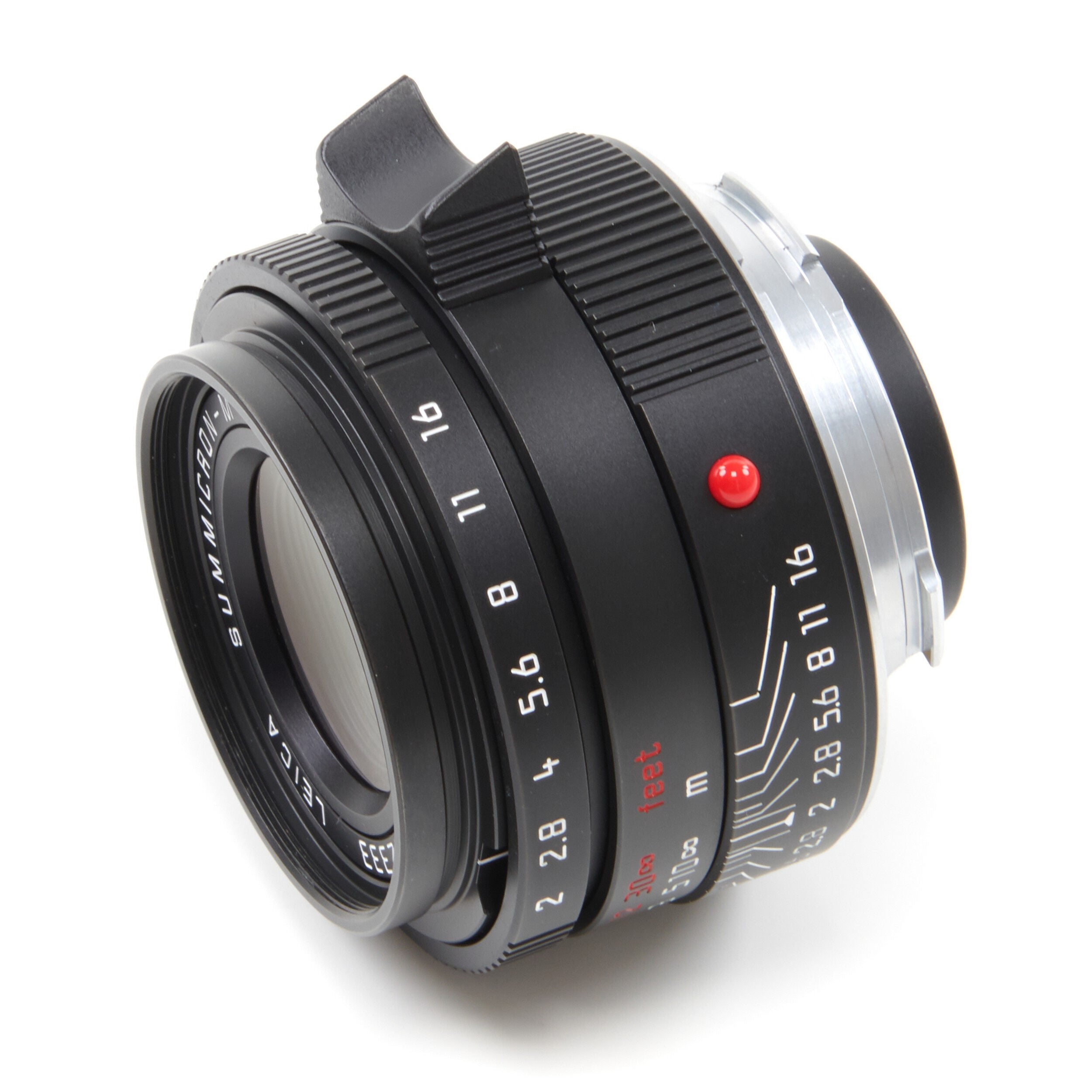 Leica 35mm f2 Summicron-M ASPH Limited Edition Zwart Chroom + Doos