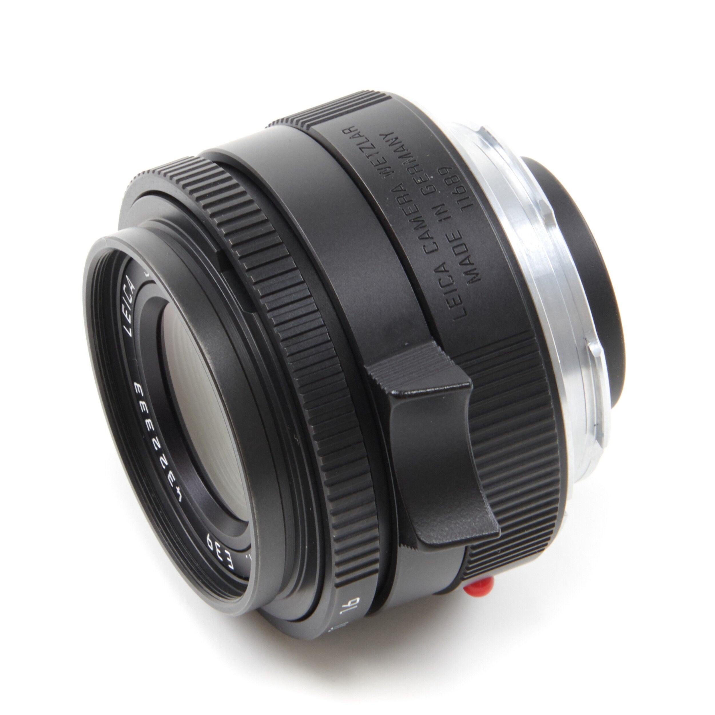 Leica 35mm f2 Summicron-M ASPH Limited Edition Zwart Chroom + Doos