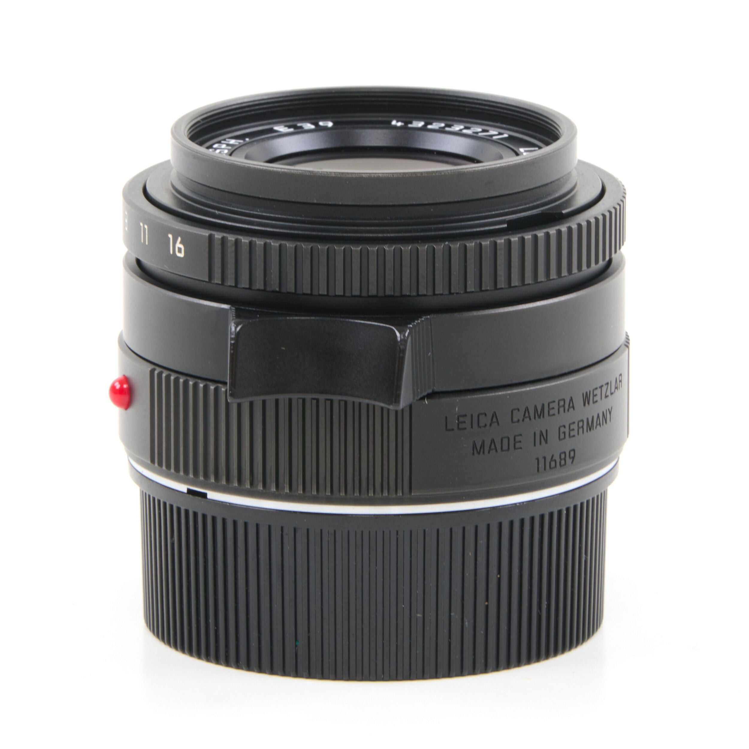 Leica 35mm f2 Summicron-M ASPH Limited Edition Zwart Chroom + Doos