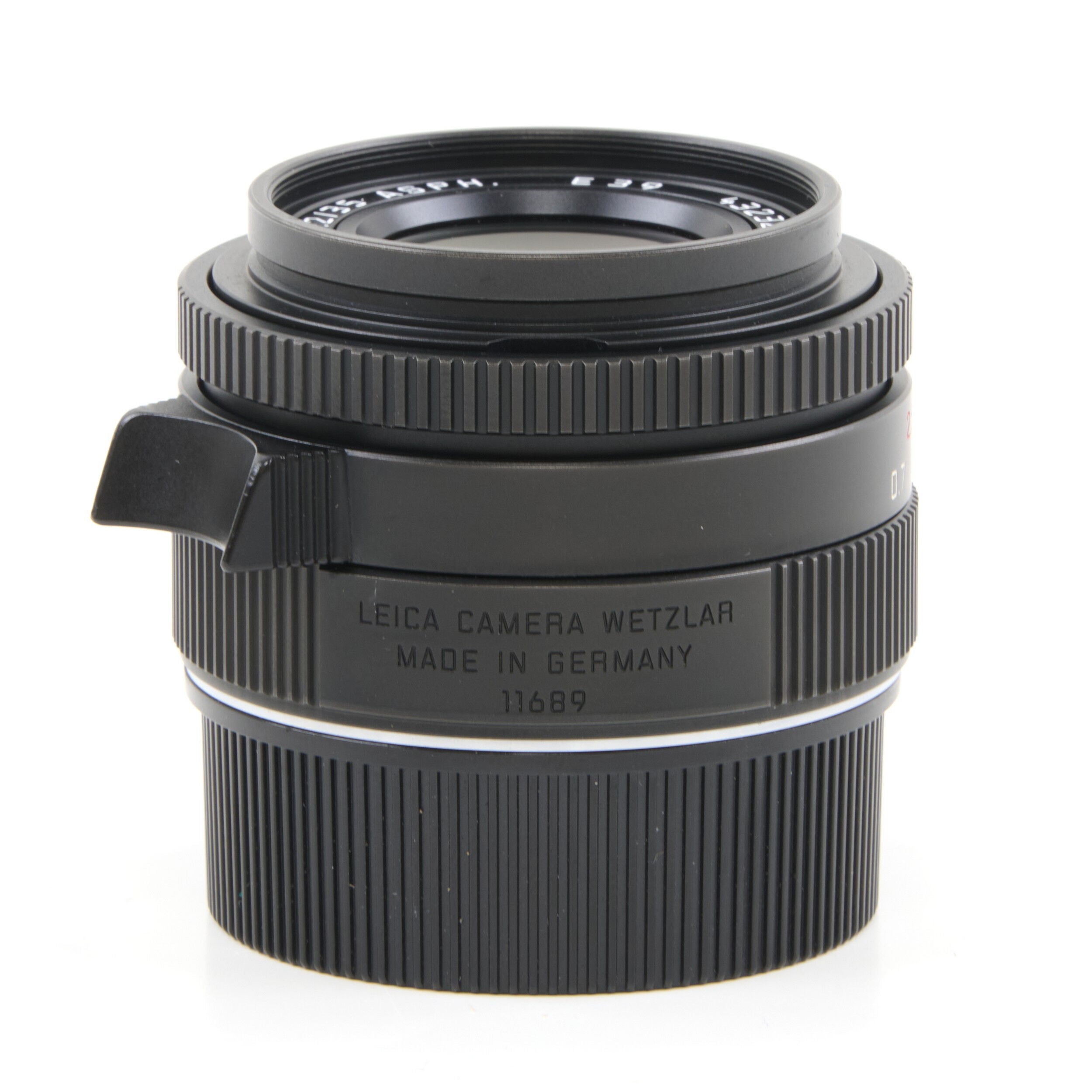 Leica 35mm f2 Summicron-M ASPH Limited Edition Zwart Chroom + Doos