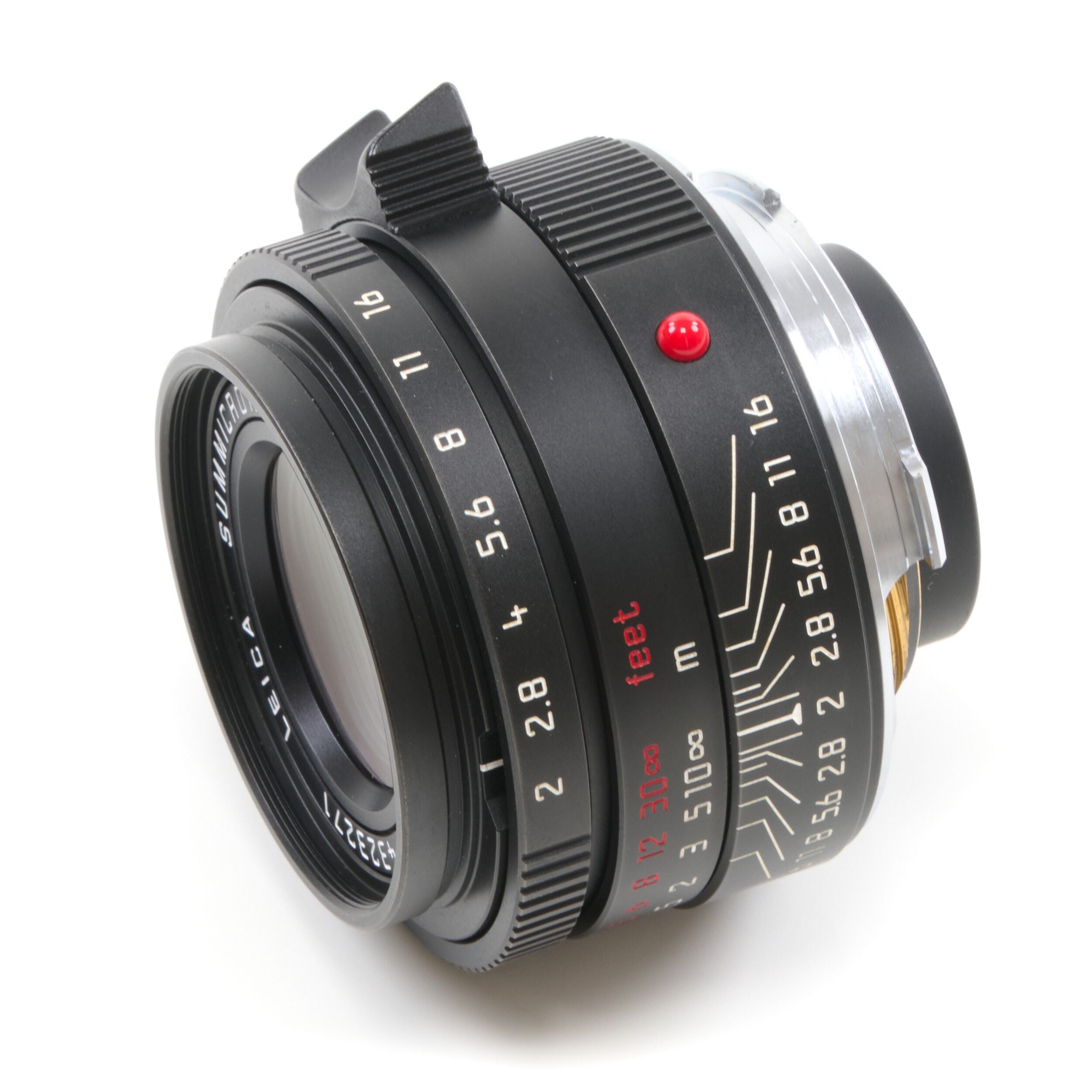 Leica 35mm f2 Summicron-M ASPH Limited Edition Zwart Chroom + Doos