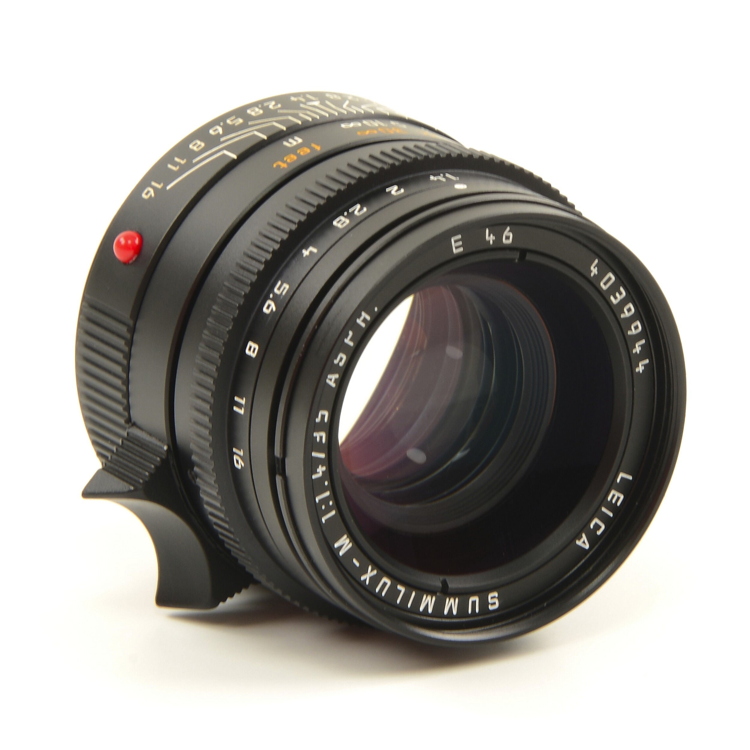 Leica 35mm f1.4 Summilux-M ASPH Zwart 6-Bit + Doos