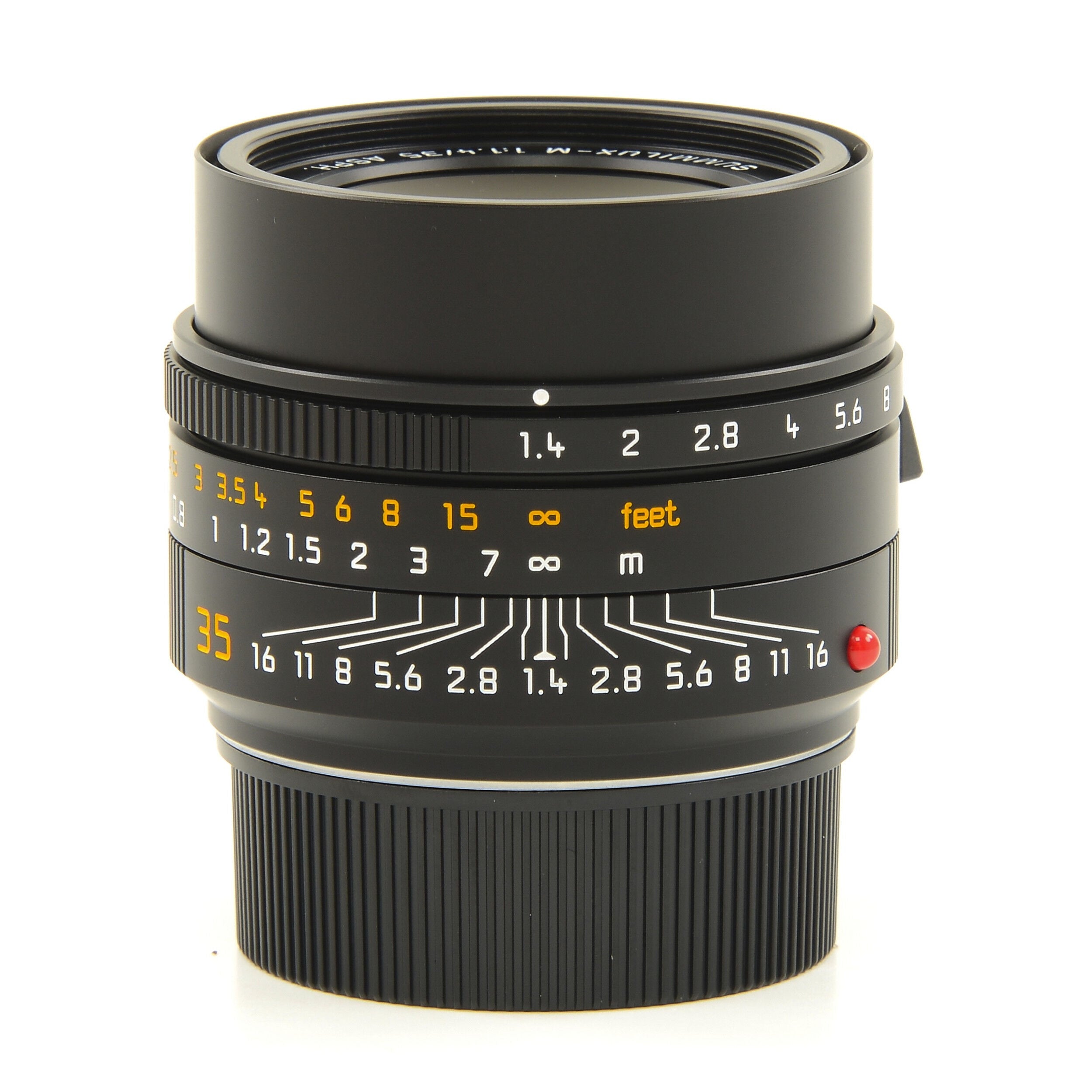 Leica 35mm f1.4 Summilux-M FLE MK II Zwart + Doos