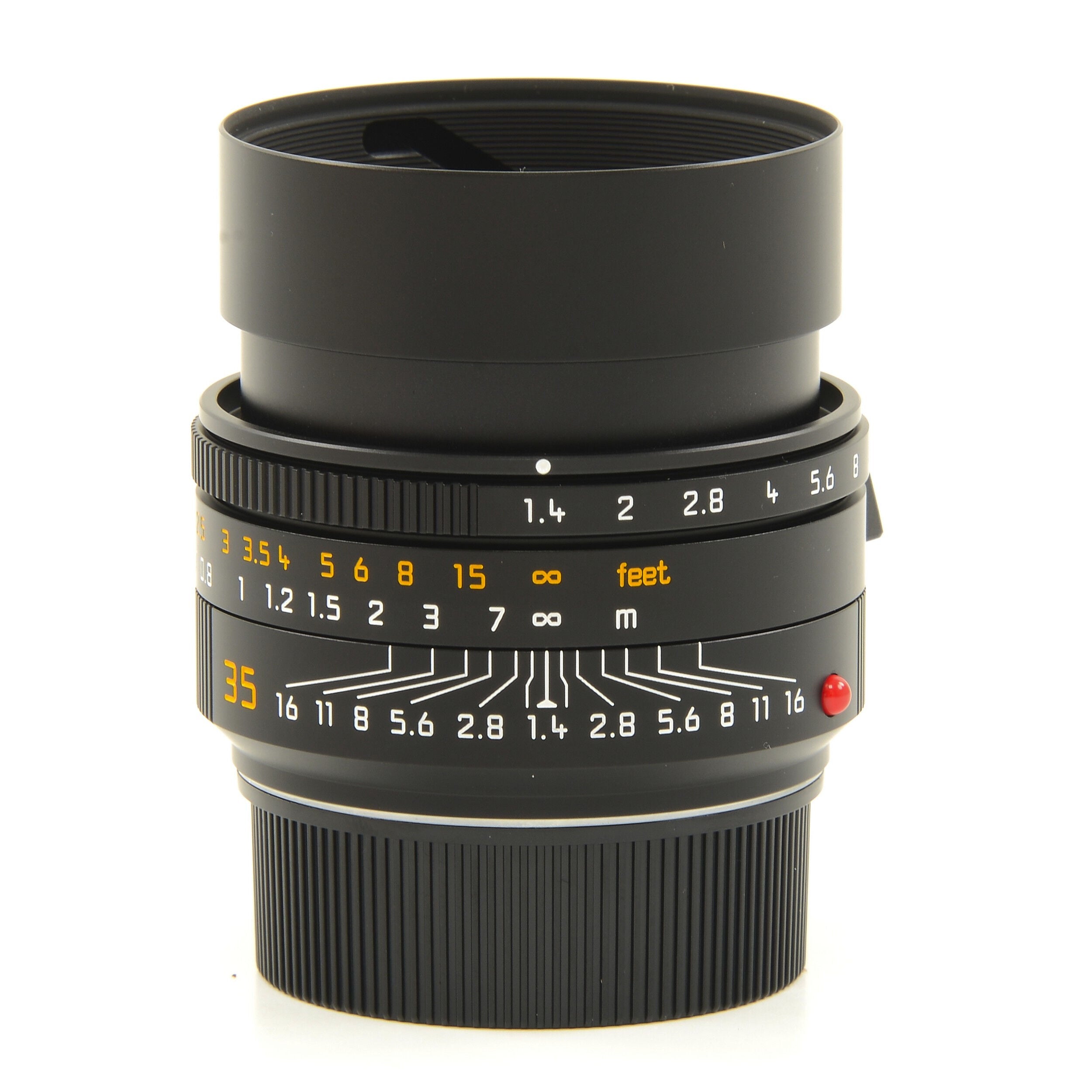 Leica 35mm f1.4 Summilux-M FLE MK II Zwart + Doos