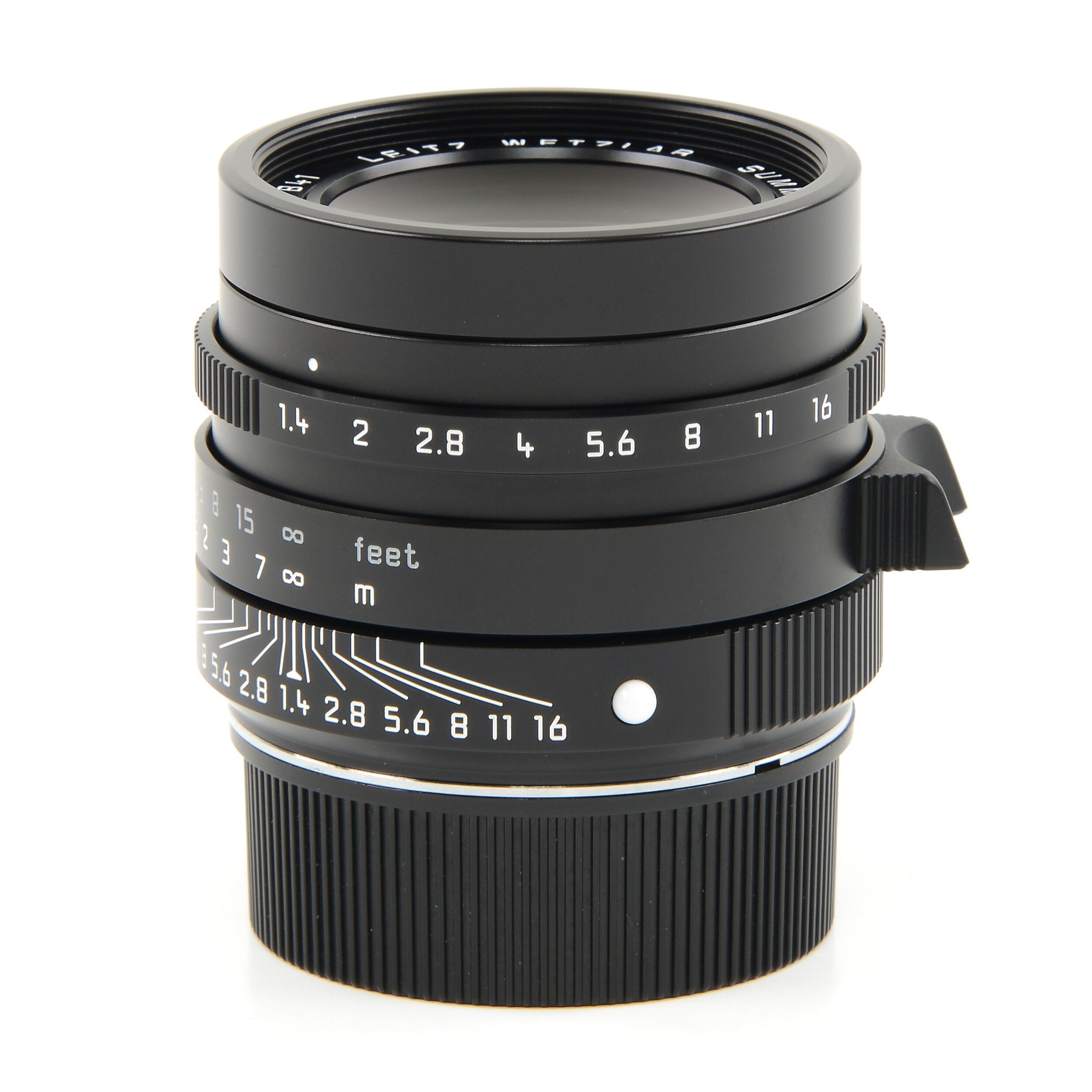 Leica 35mm f1.4 Summilux-M ASPH Zwart FLE "Leitz Wetzlar" + Doos