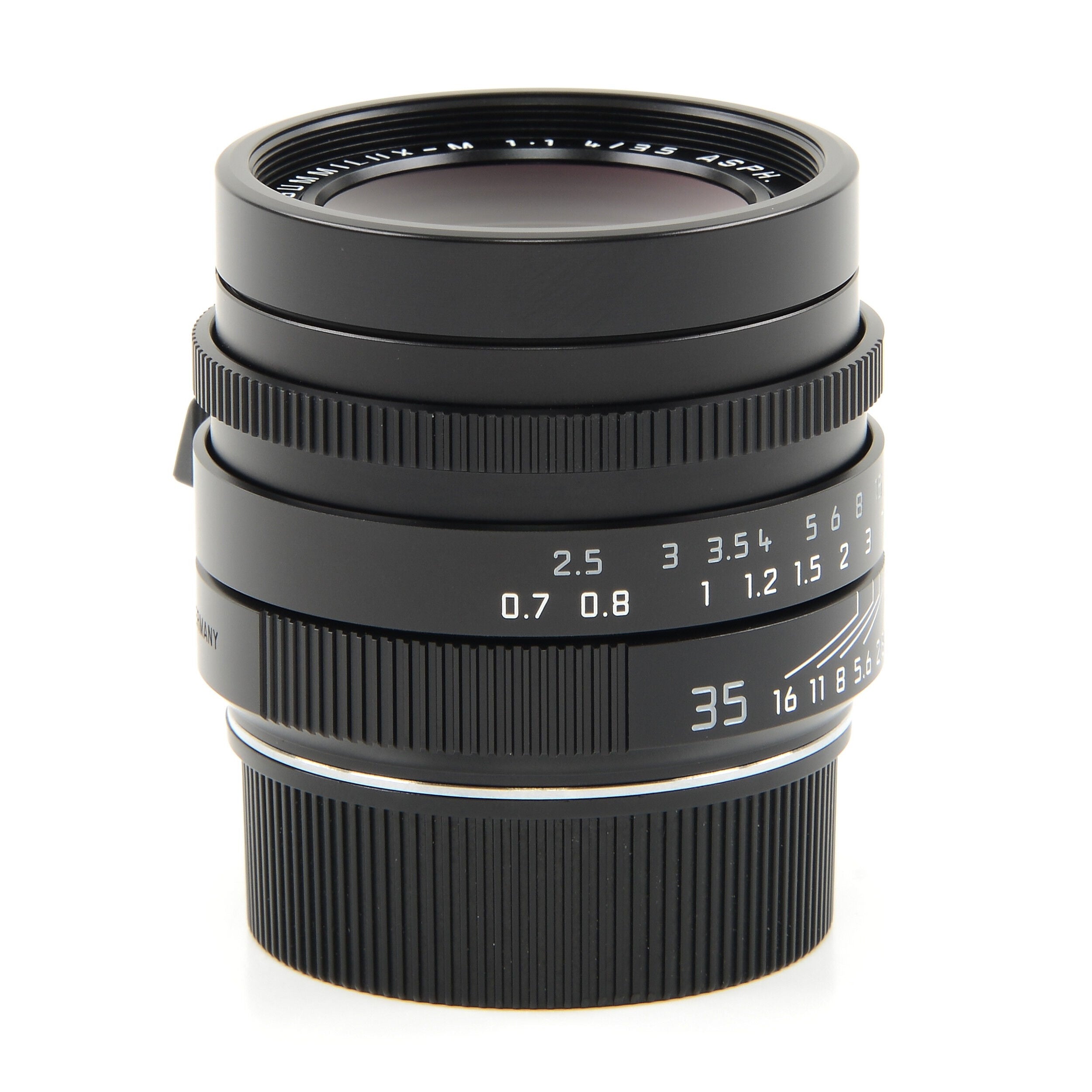 Leica 35mm f1.4 Summilux-M ASPH Zwart FLE "Leitz Wetzlar" + Doos