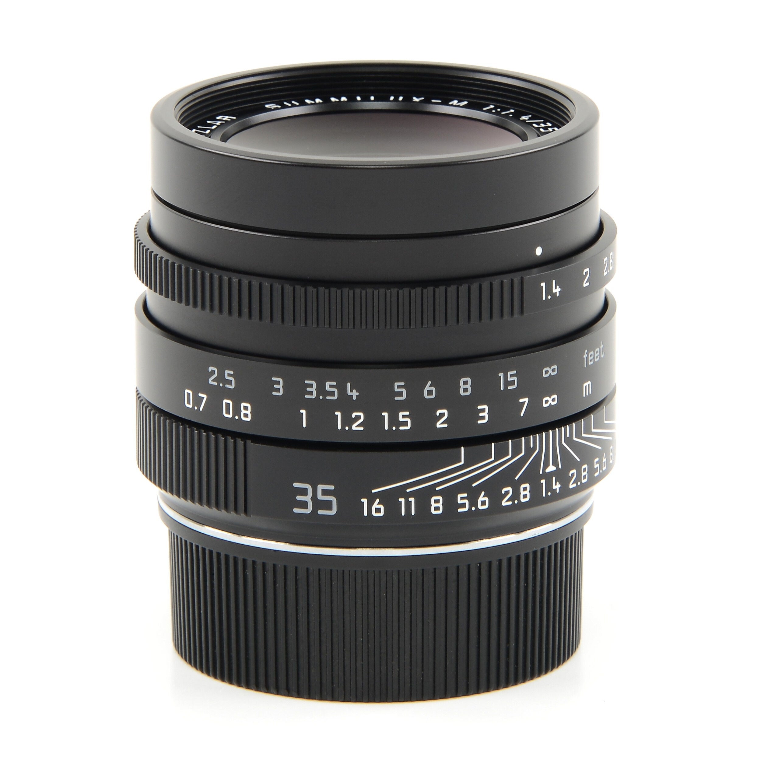 Leica 35mm f1.4 Summilux-M ASPH Zwart FLE "Leitz Wetzlar" + Doos