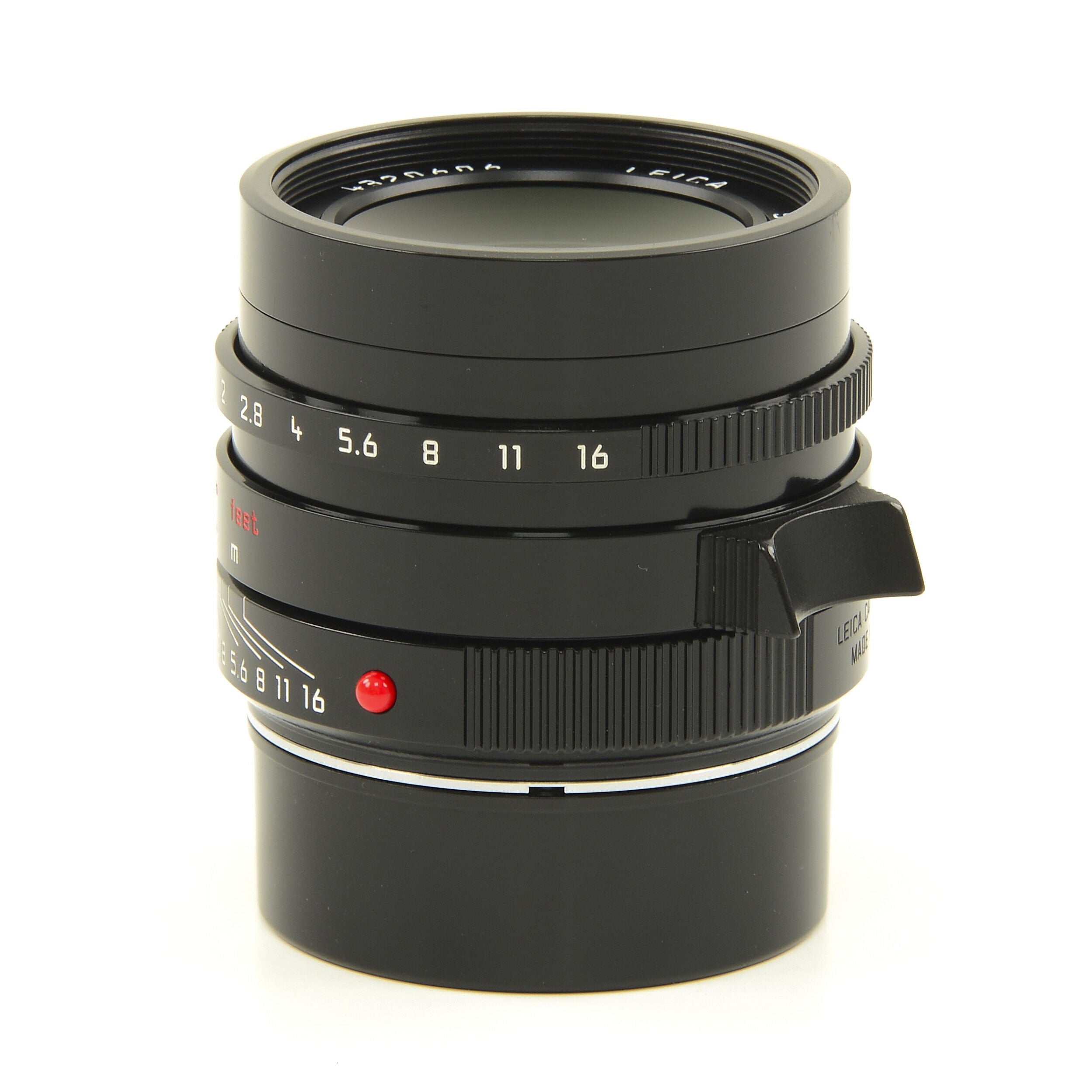 Leica 35mm f1.4 Summilux-M ASPH FLE Black Paint "70th Anniversary Republic of Korea" + Doos