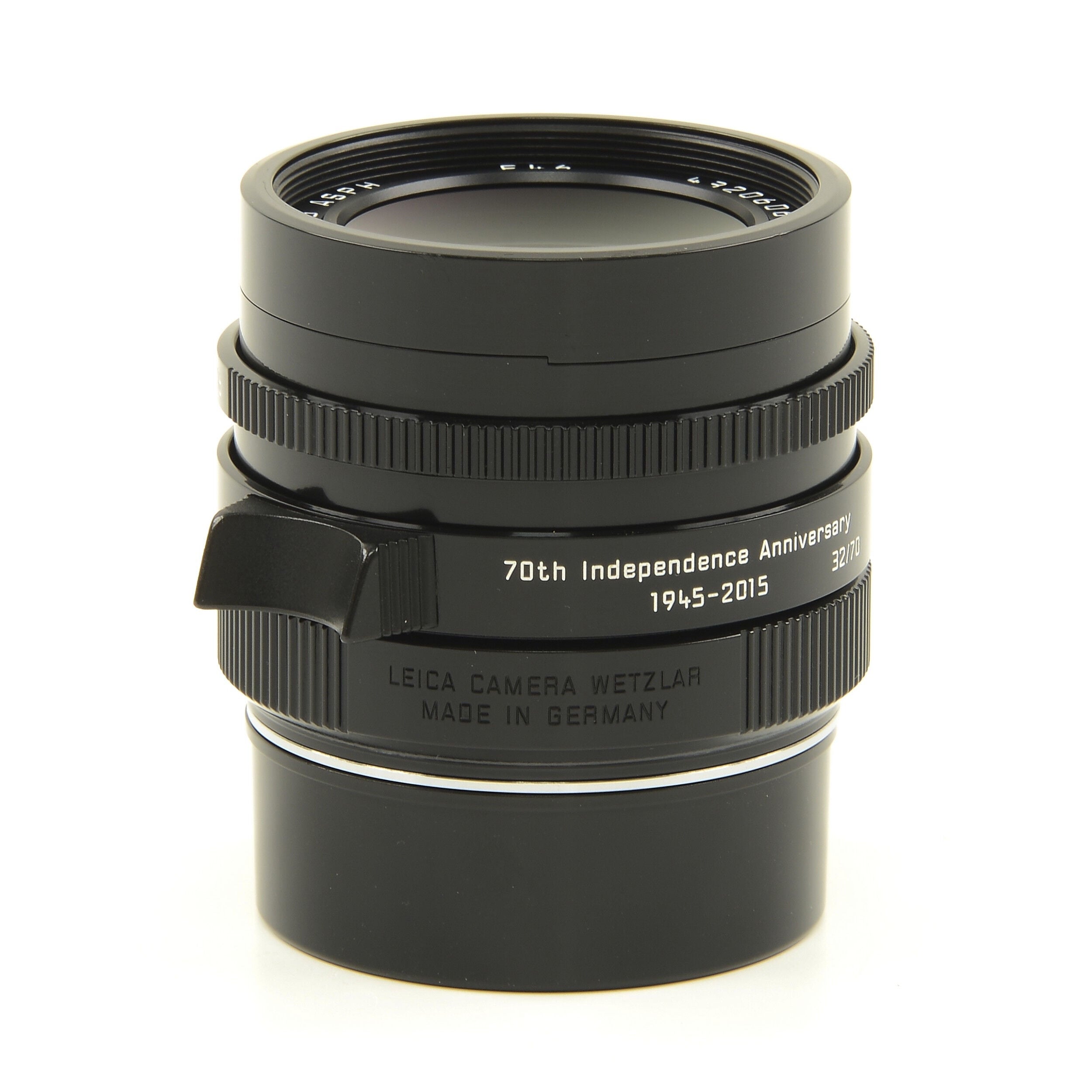 Leica 35mm f1.4 Summilux-M ASPH FLE Black Paint "70th Anniversary Republic of Korea" + Doos