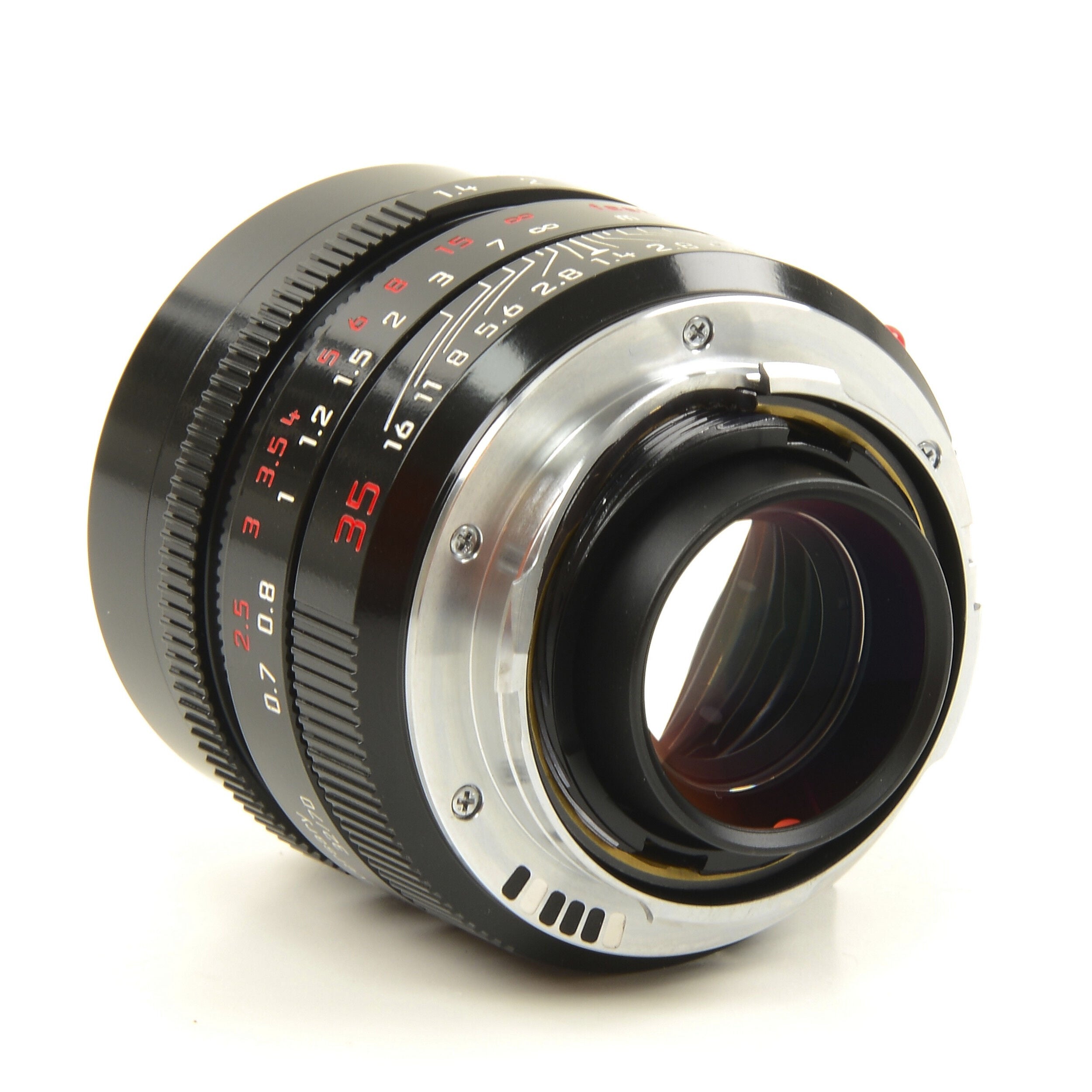 Leica 35mm f1.4 Summilux-M ASPH FLE Black Paint "70th Anniversary Republic of Korea" + Doos