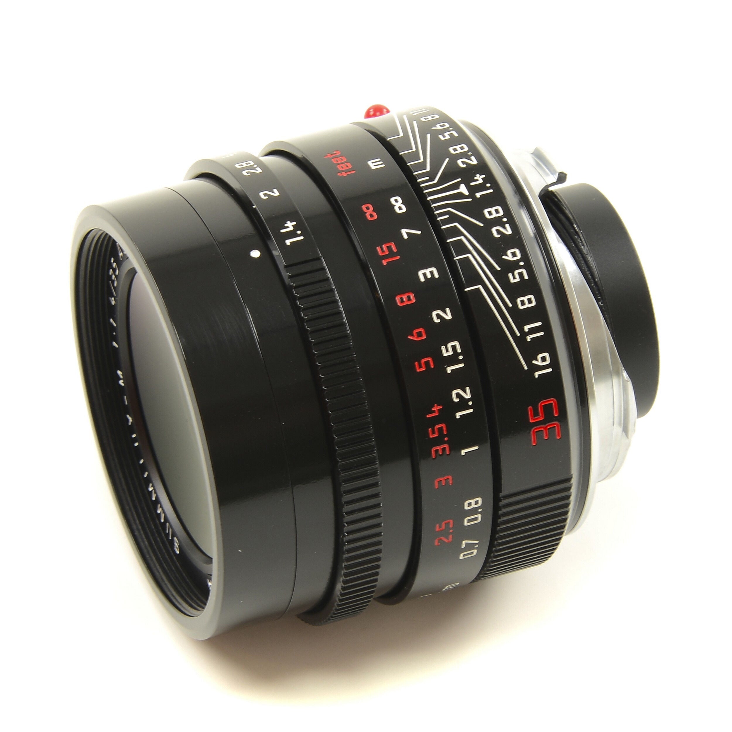 Leica 35mm f1.4 Summilux-M ASPH FLE Black Paint "70th Anniversary Republic of Korea" + Doos