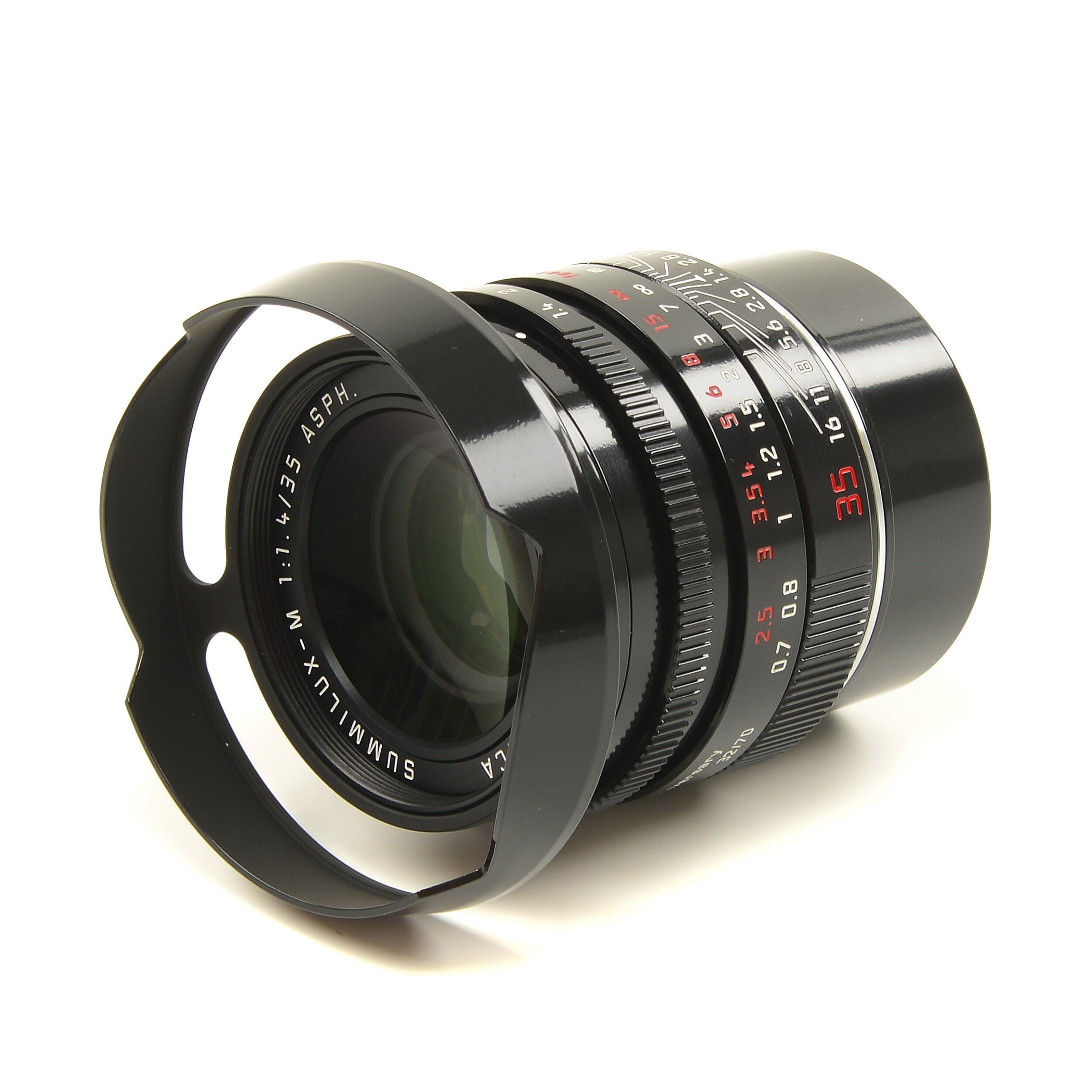 Leica 35mm f1.4 Summilux-M ASPH FLE Black Paint "70th Anniversary Republic of Korea" + Doos