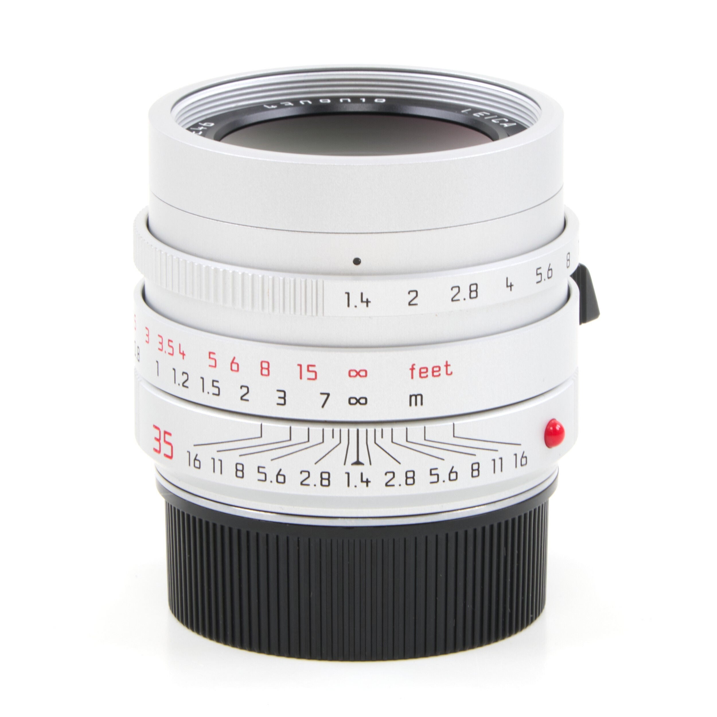 Leica 35mm f1.4 Summilux-M ASPH FLE Chroom + Doos