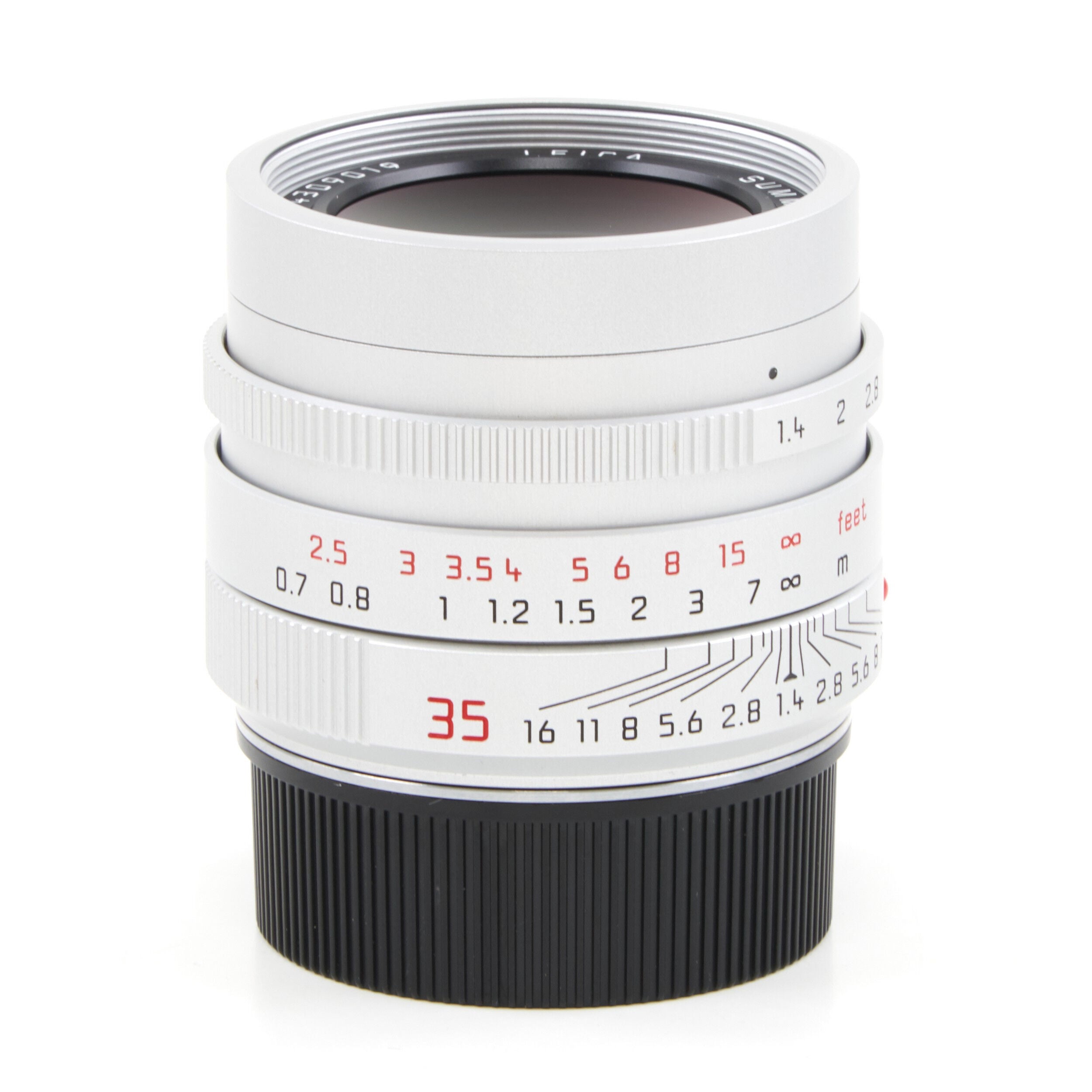 Leica 35mm f1.4 Summilux-M ASPH FLE Chroom + Doos
