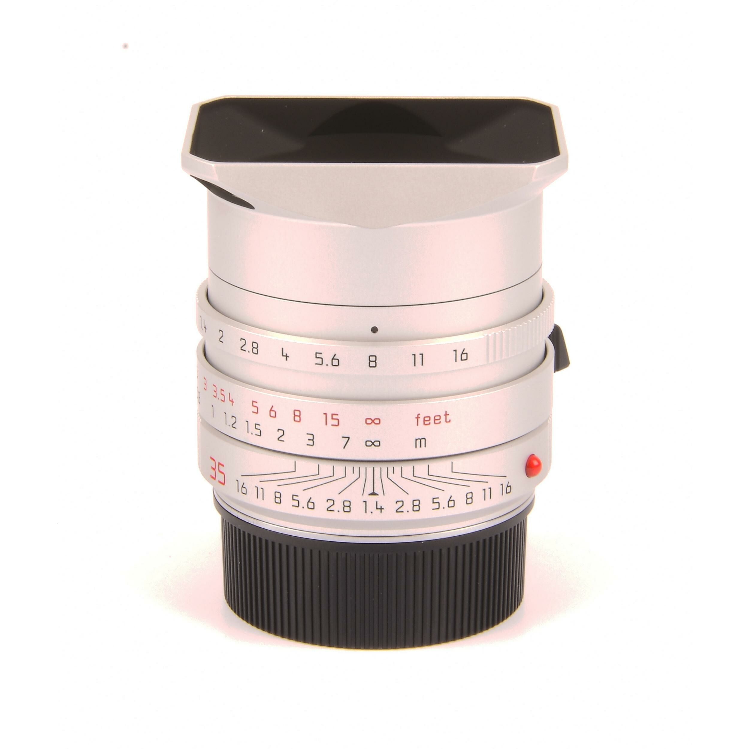 Leica 35mm f1.4 Summilux-M ASPH FLE Chroom + Doos