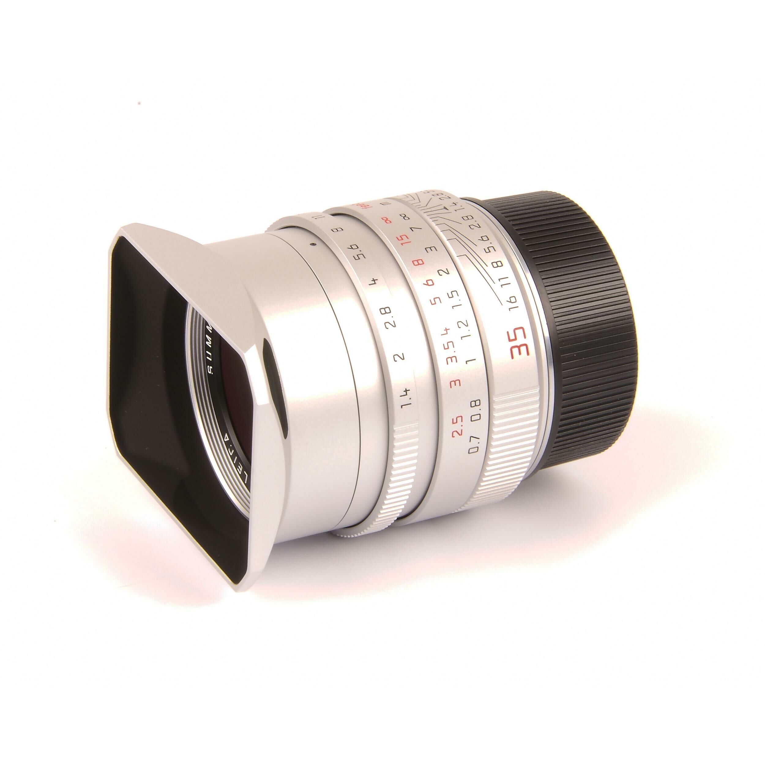 Leica 35mm f1.4 Summilux-M ASPH FLE Chroom + Doos