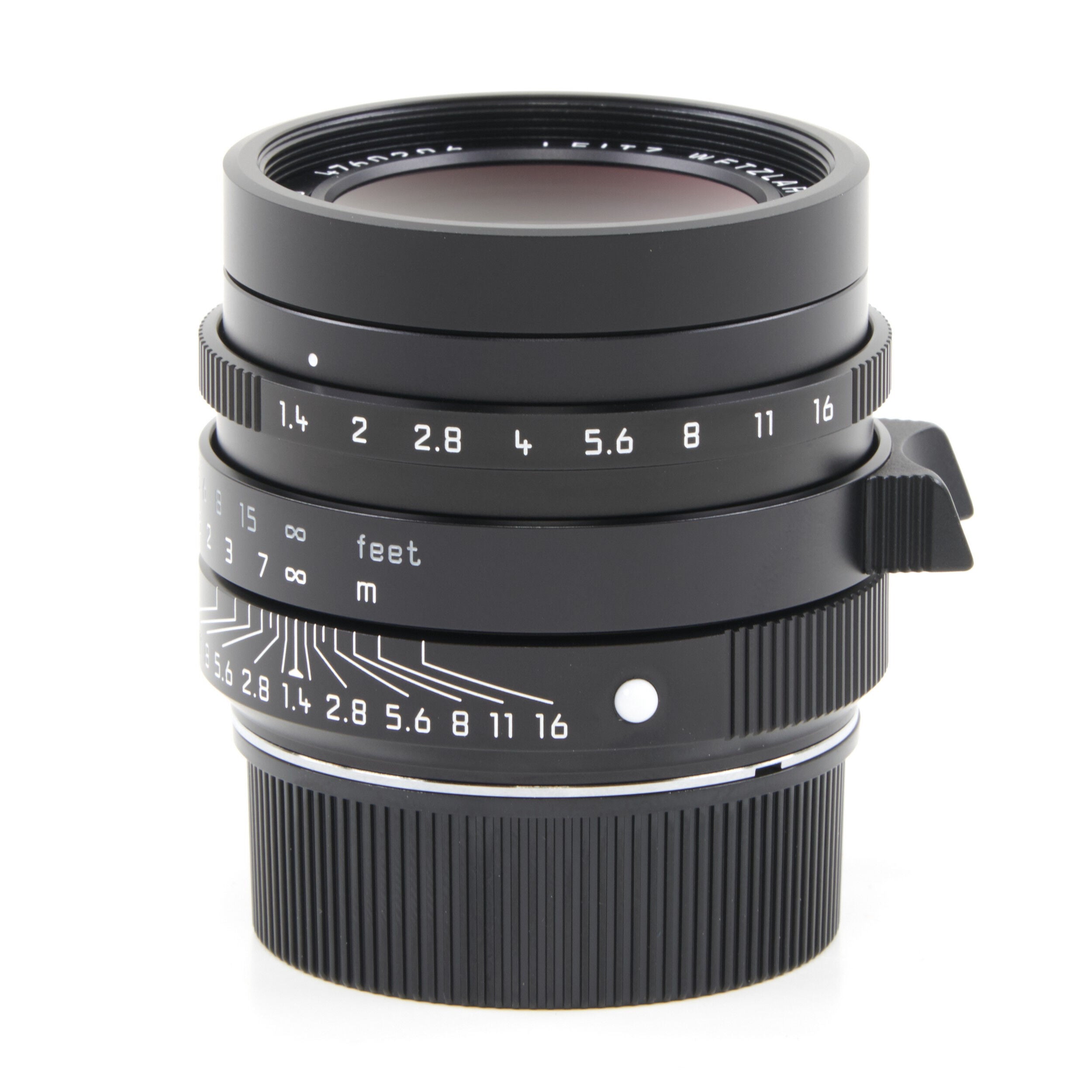Leica 35mm f1.4 Summilux-M ASPH Zwart FLE "Leitz Wetzlar"