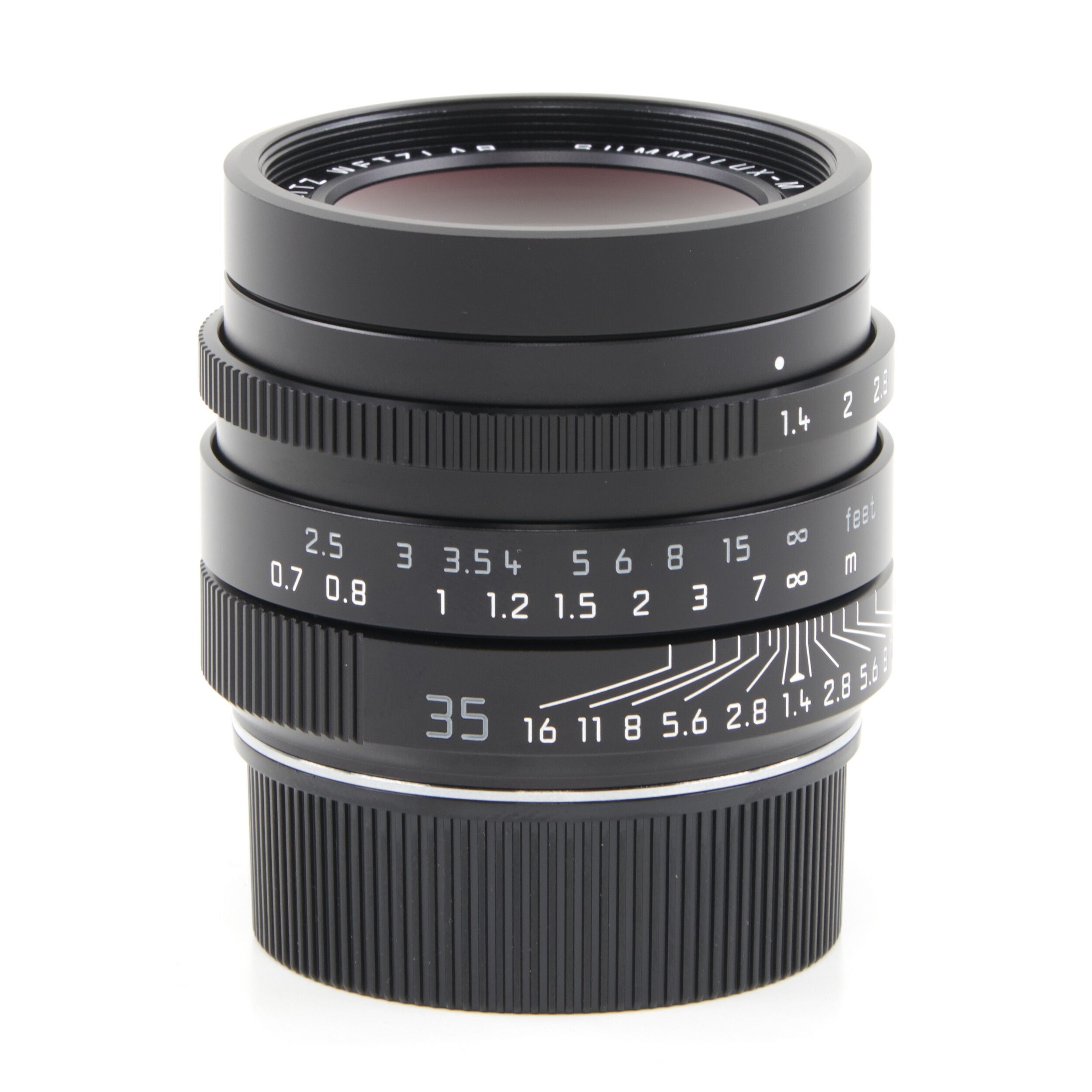 Leica 35mm f1.4 Summilux-M ASPH Zwart FLE "Leitz Wetzlar"