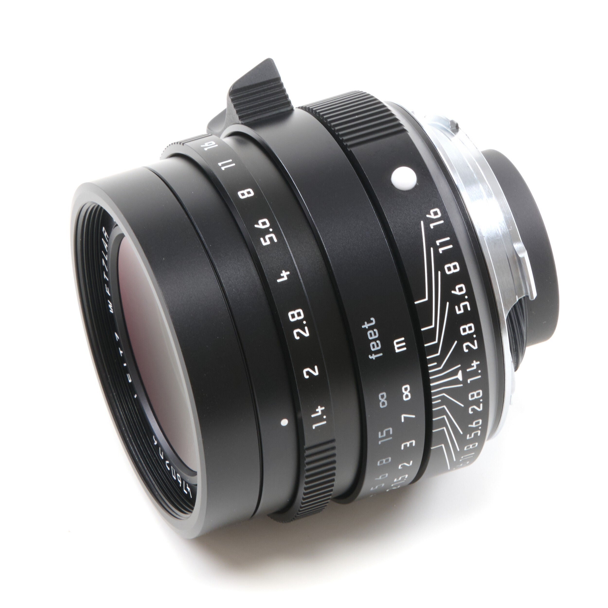 Leica 35mm f1.4 Summilux-M ASPH Zwart FLE "Leitz Wetzlar"