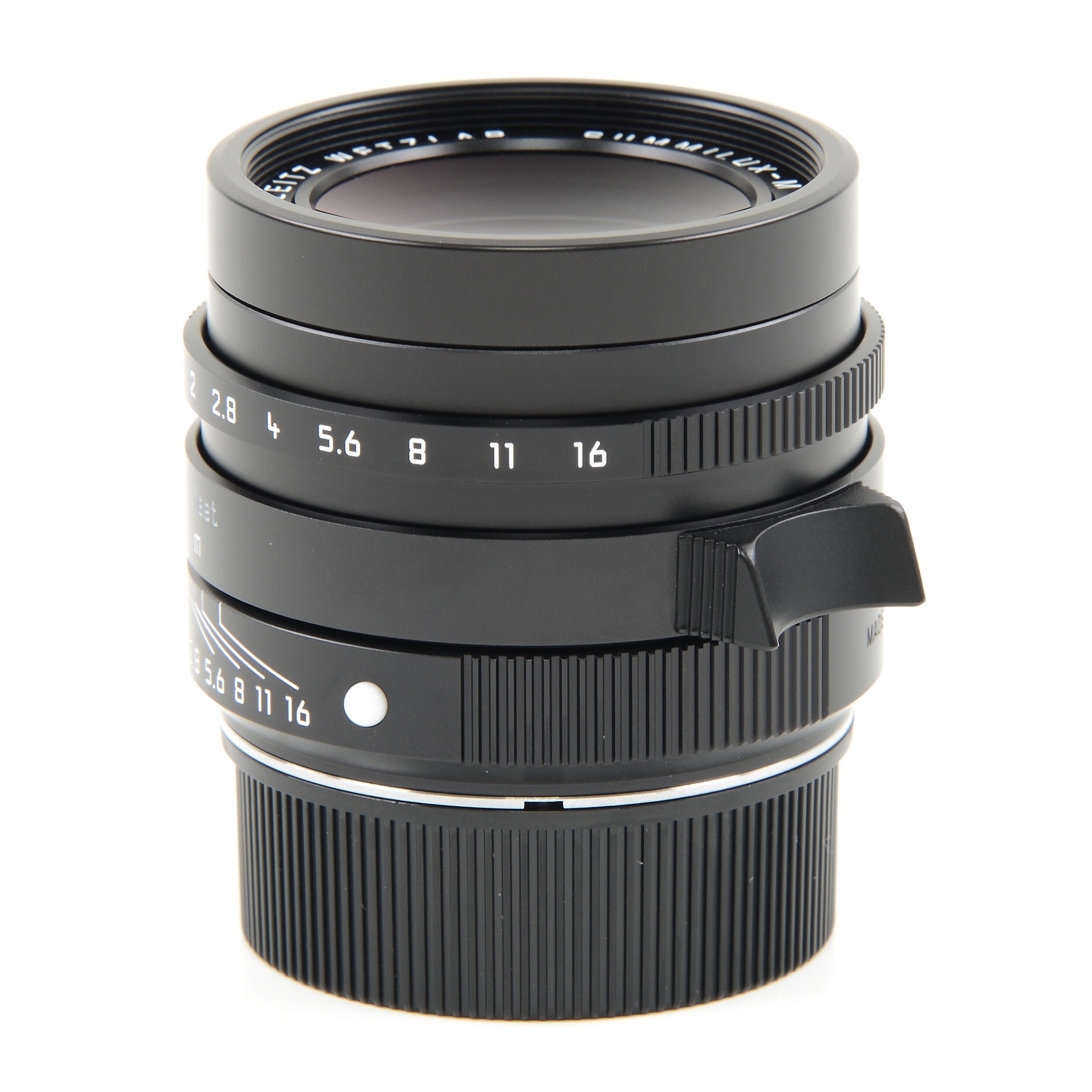 Leica 35mm f1.4 Summilux-M ASPH Zwart FLE "Leitz Wetzlar" + Doos