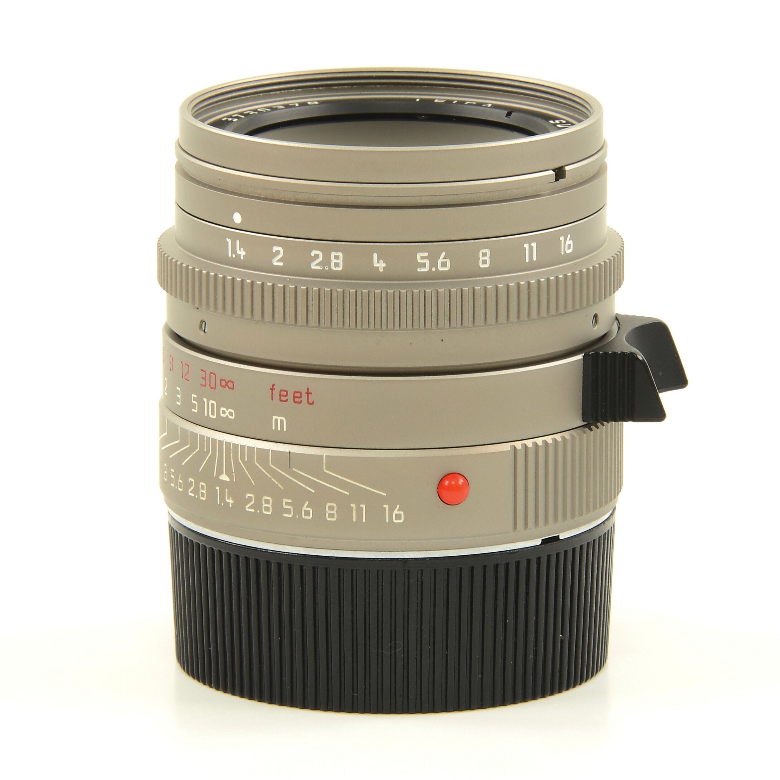 Leica 35mm f1.4 Summilux-M ASPH Titanium + Doos Zeldzaam