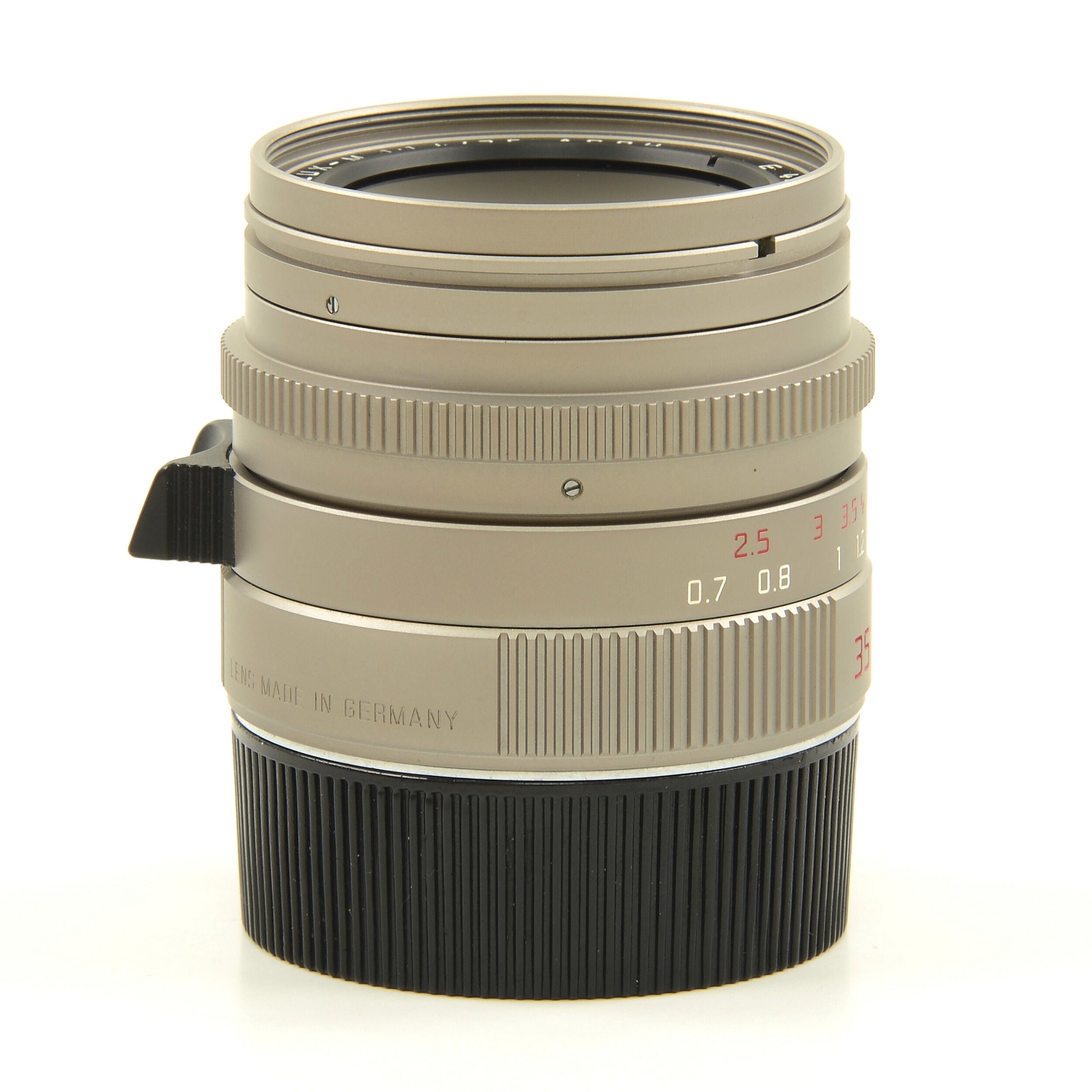 Leica 35mm f1.4 Summilux-M ASPH Titanium + Doos Zeldzaam