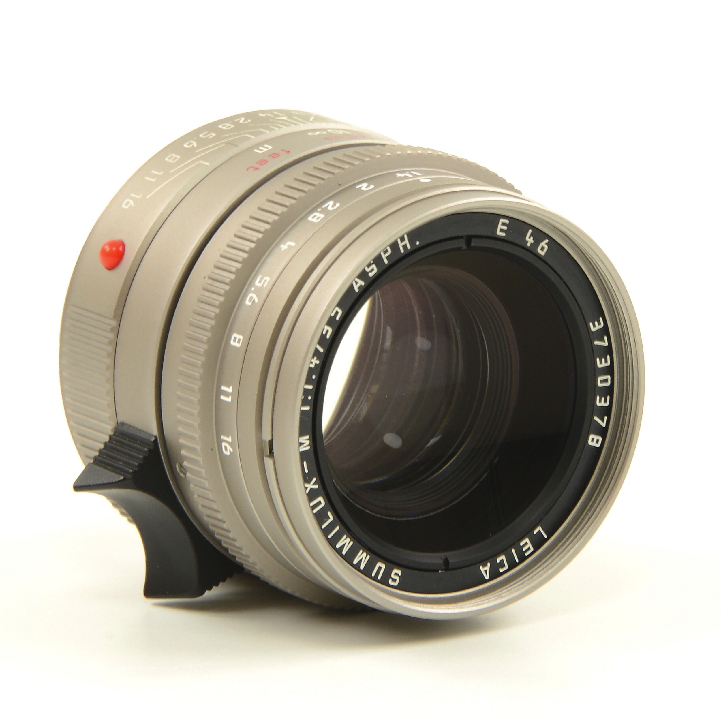 Leica 35mm f1.4 Summilux-M ASPH Titanium + Doos Zeldzaam