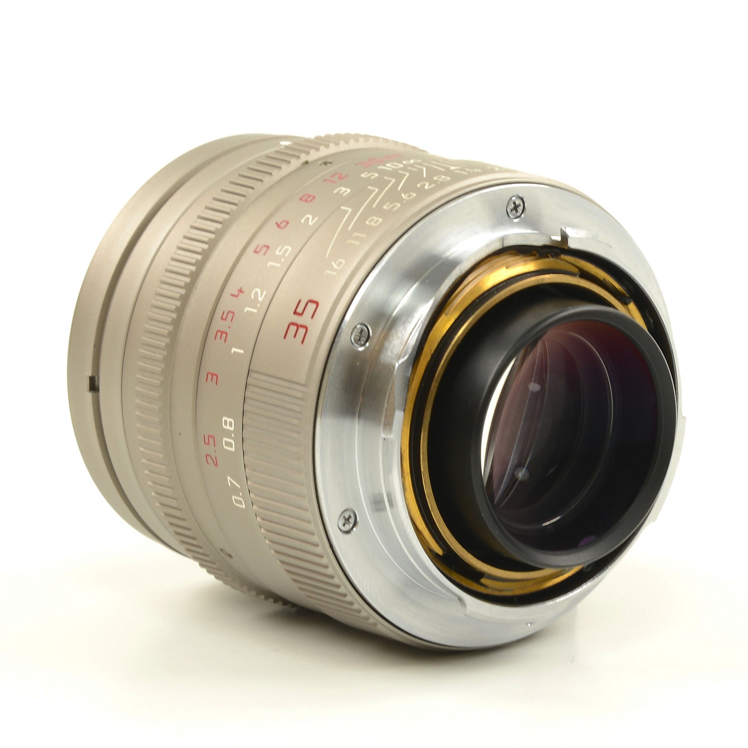 Leica 35mm f1.4 Summilux-M ASPH Titanium + Doos Zeldzaam