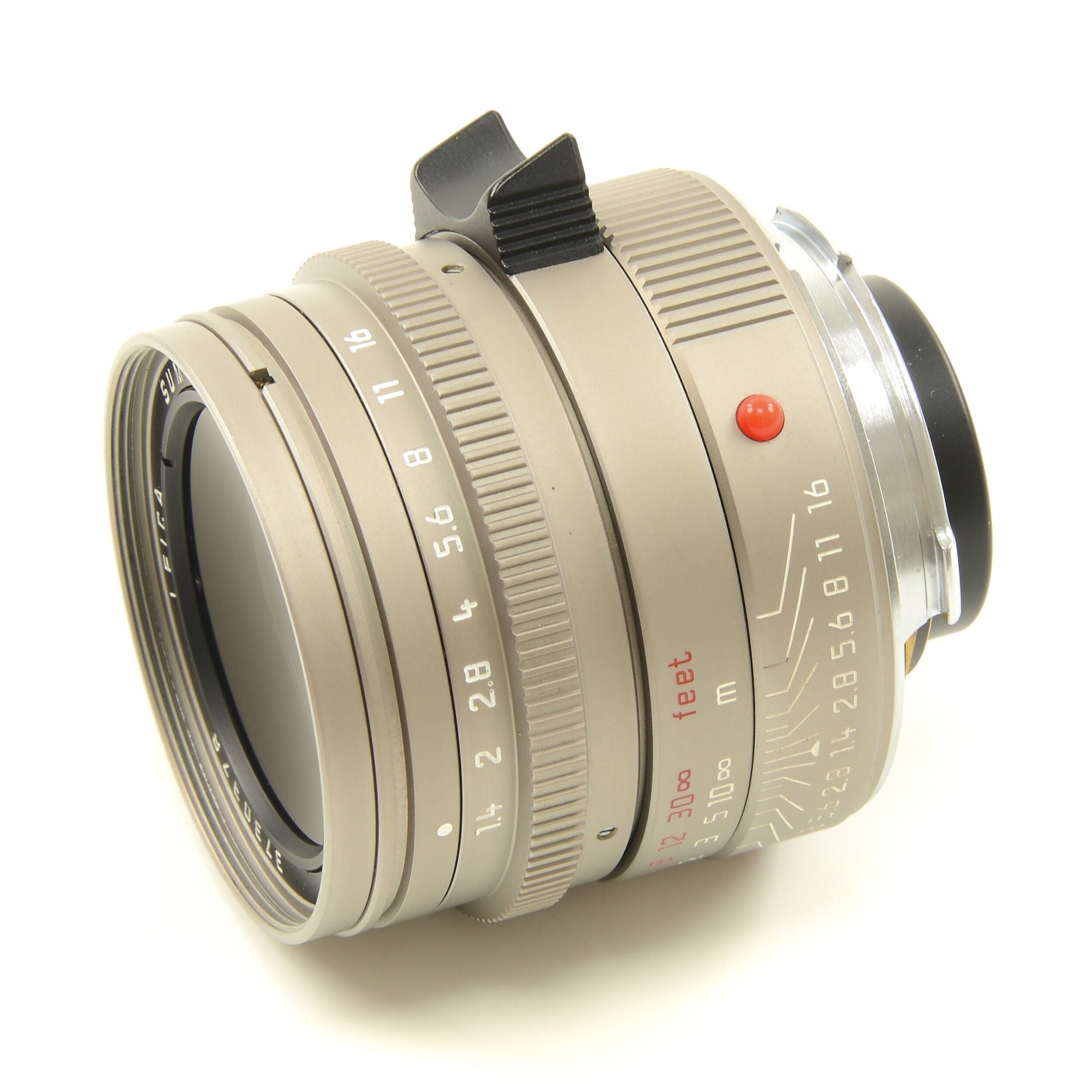 Leica 35mm f1.4 Summilux-M ASPH Titanium + Doos Zeldzaam