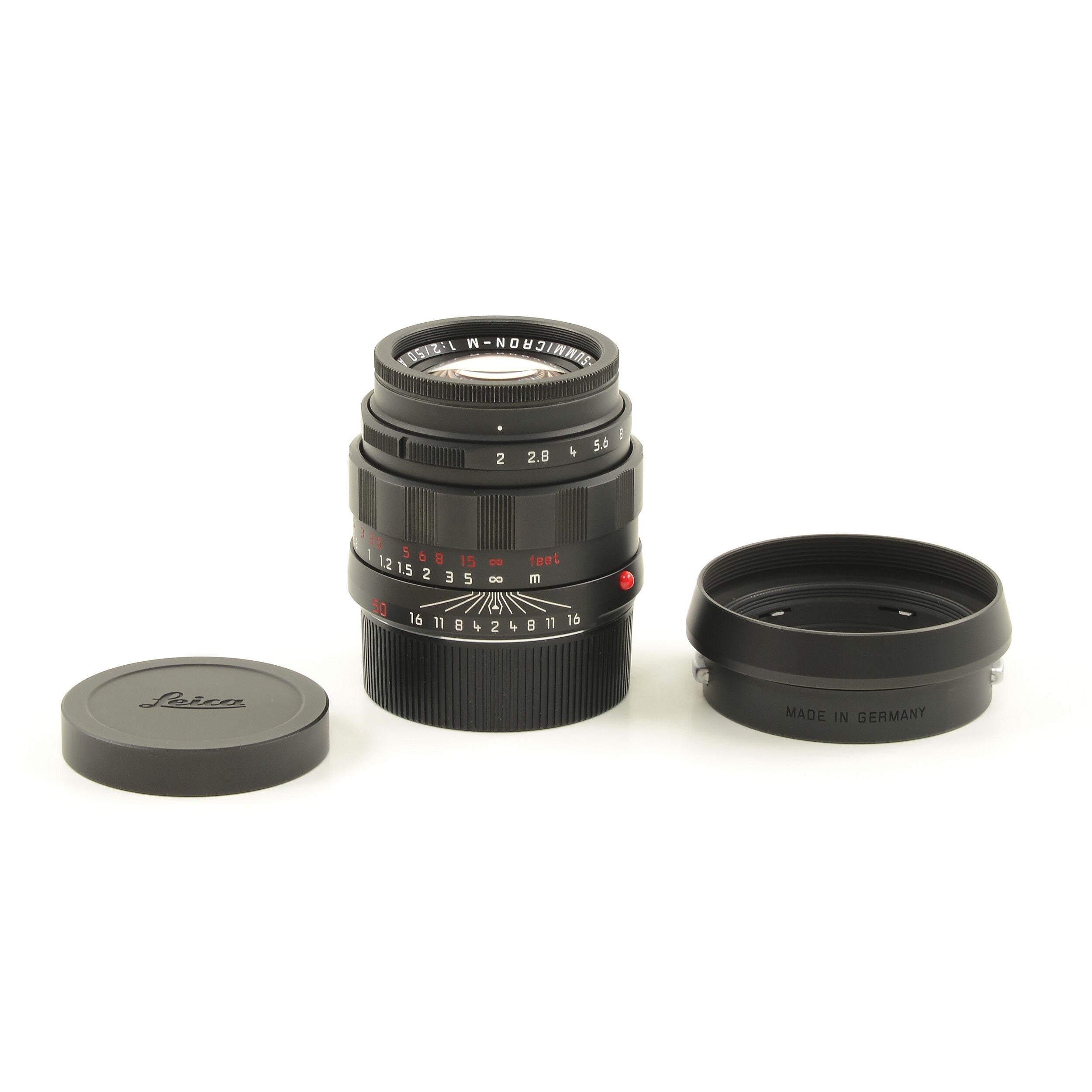 Leica 50mm f2 APO-Summicron-M ASPH Black Chrome Limited Edition + Doos