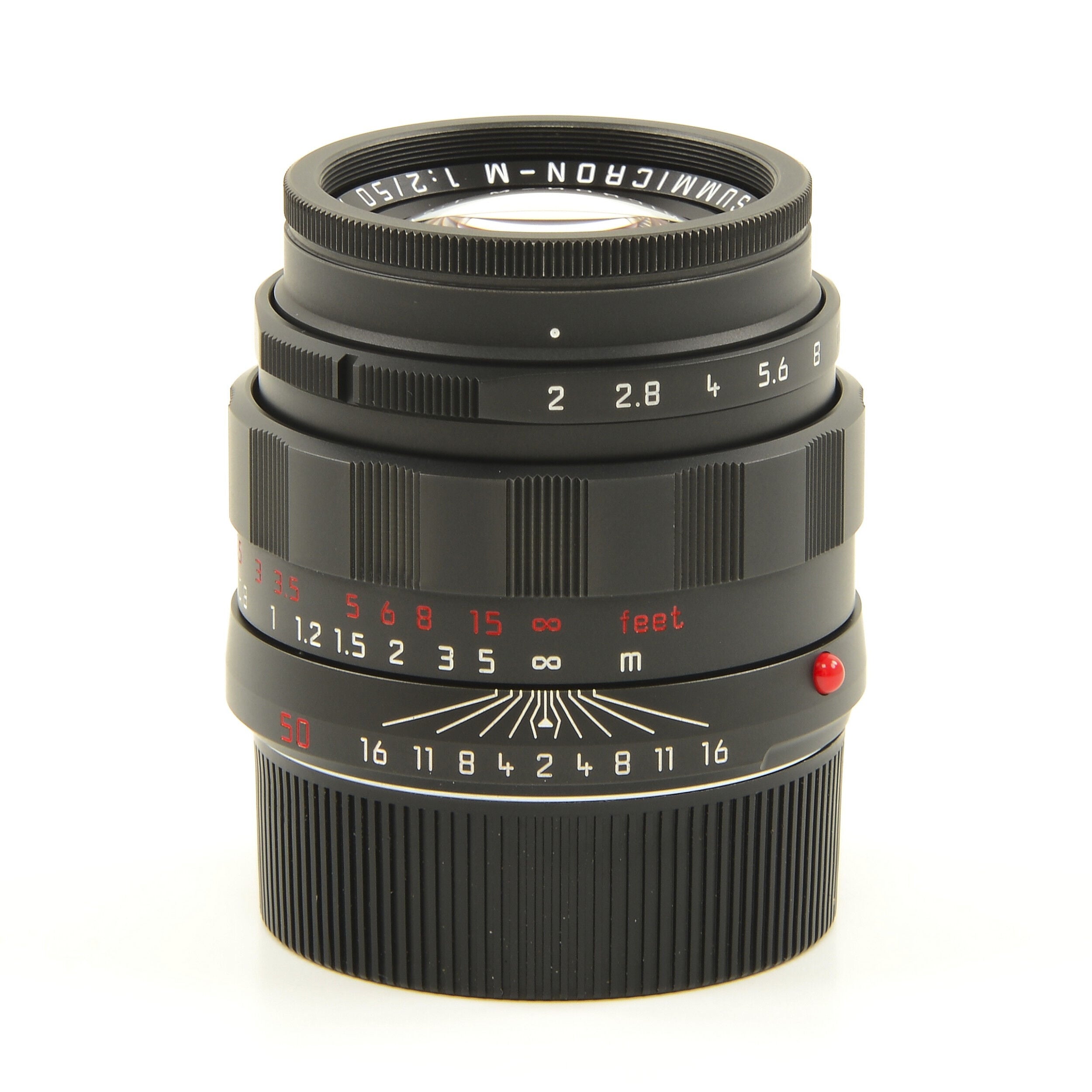 Leica 50mm f2 APO-Summicron-M ASPH Black Chrome Limited Edition + Doos