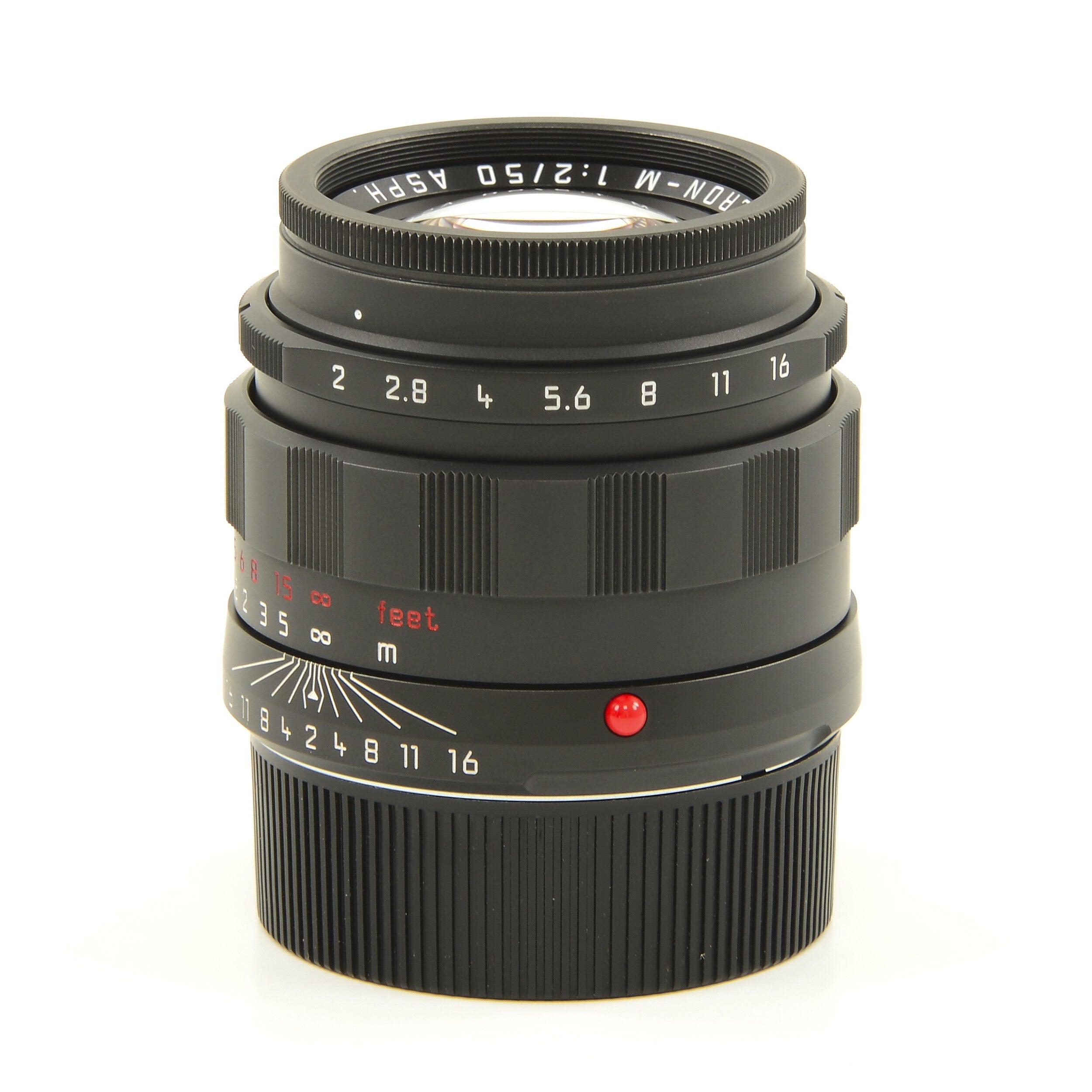Leica 50mm f2 APO-Summicron-M ASPH Black Chrome Limited Edition + Doos